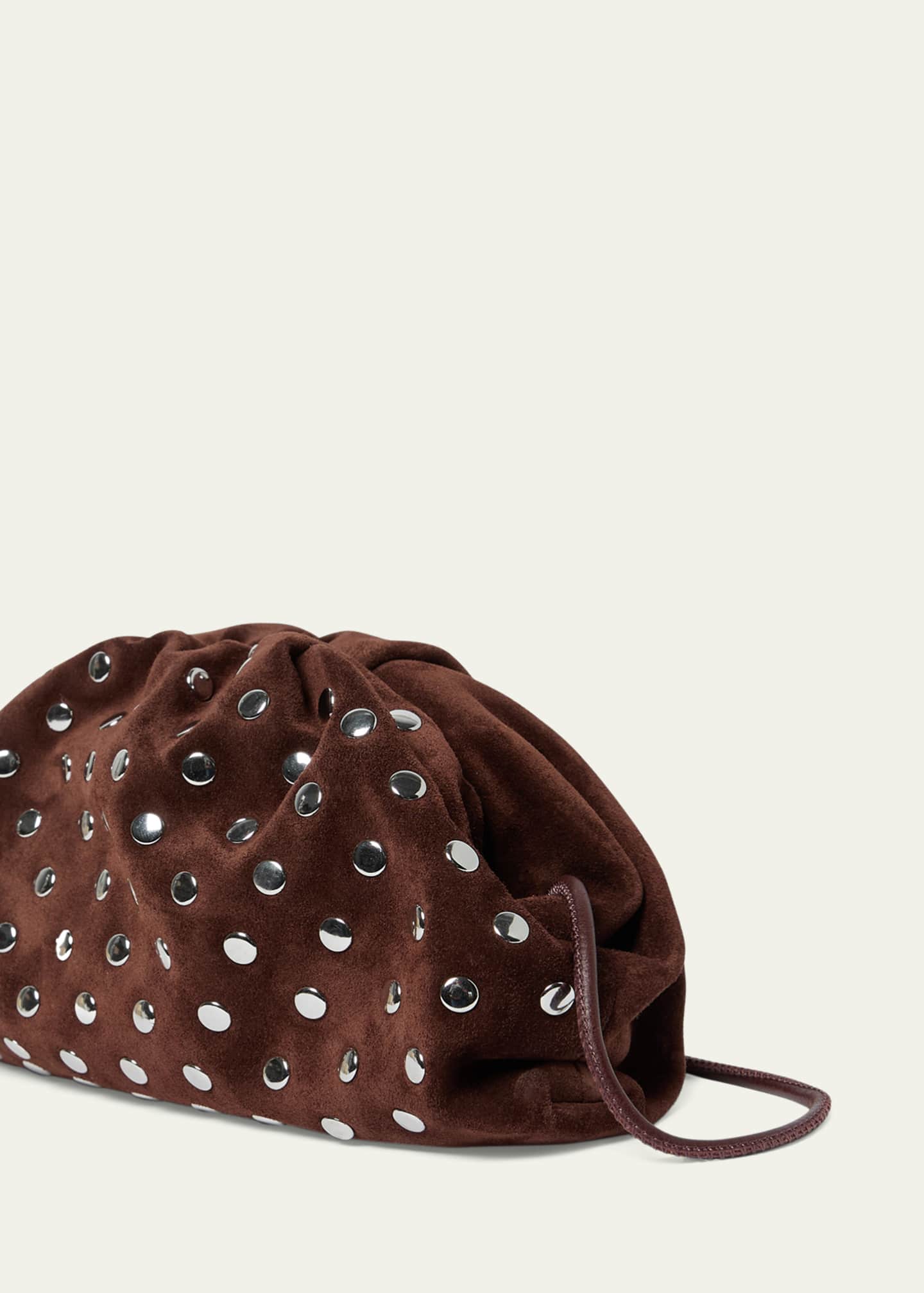 Loeffler Randall Bailey Studded Leather Clutch Bag Image 4 of 4