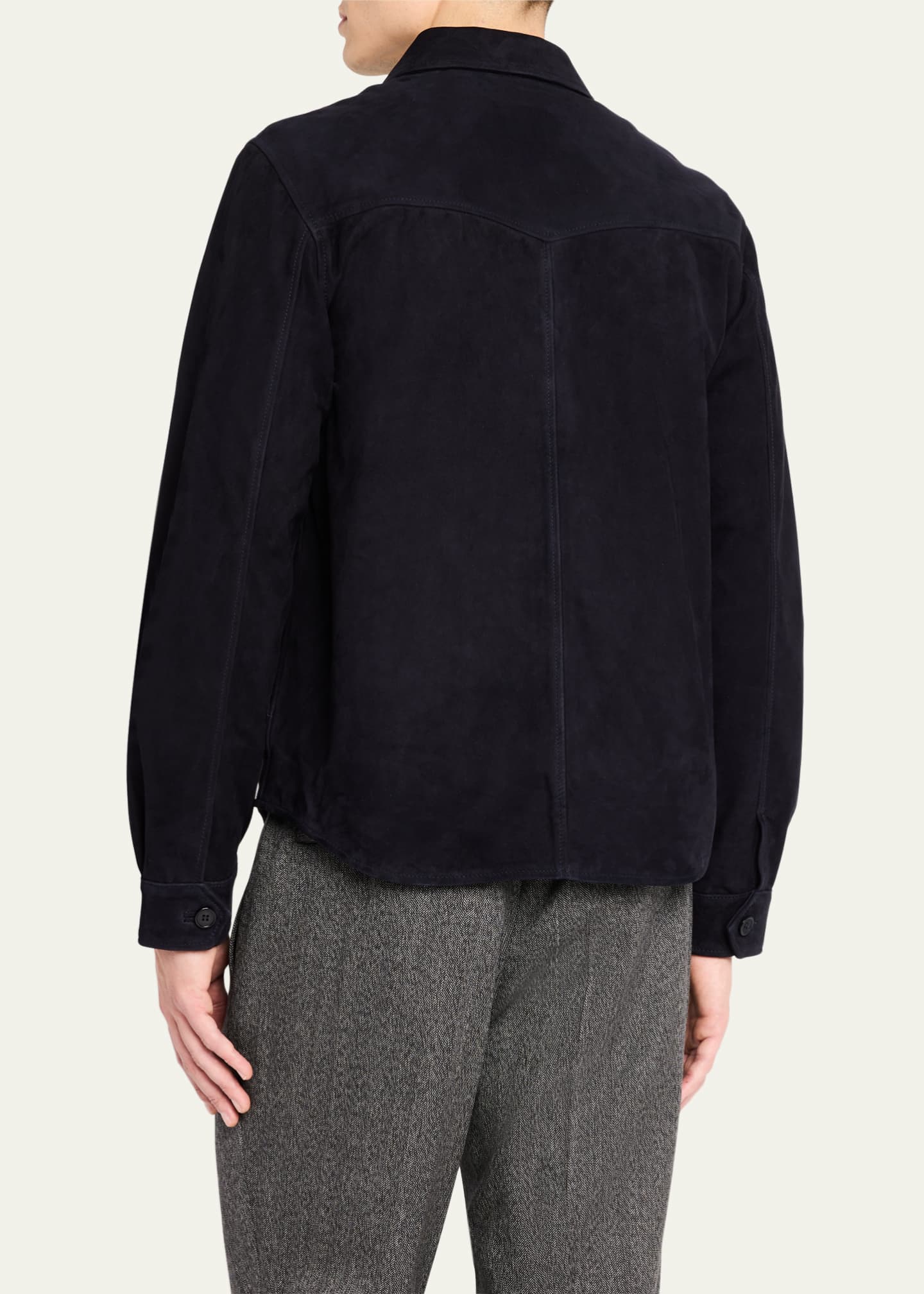 Men's Sid Suede Overshirt