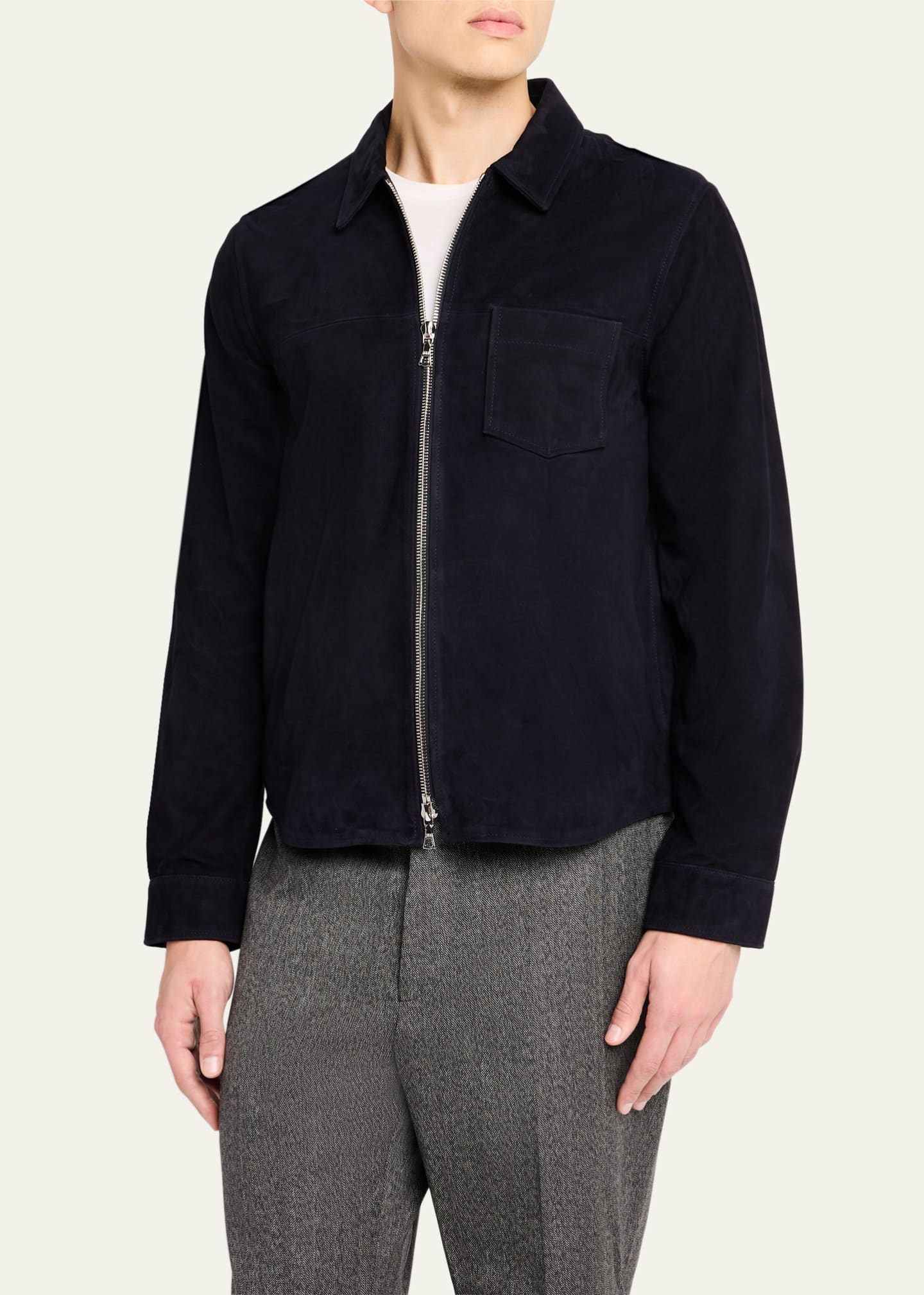 Men's Sid Suede Overshirt