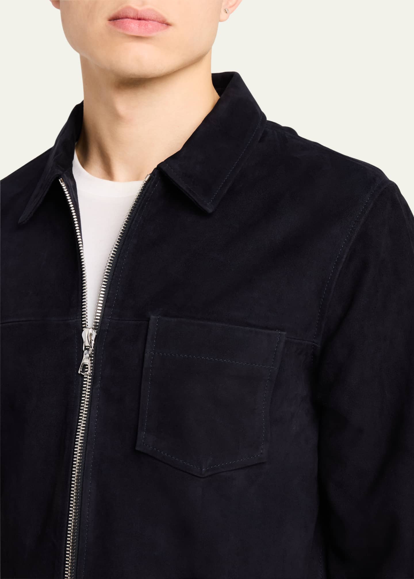 Men's Sid Suede Overshirt