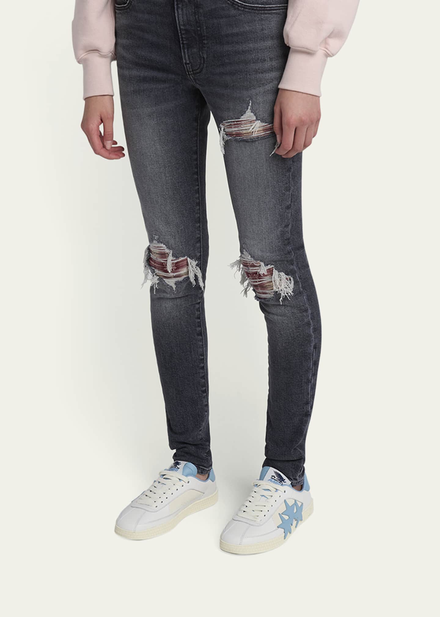 Amiri Pacific Star Bicolor Sneakers Image 2 of 6