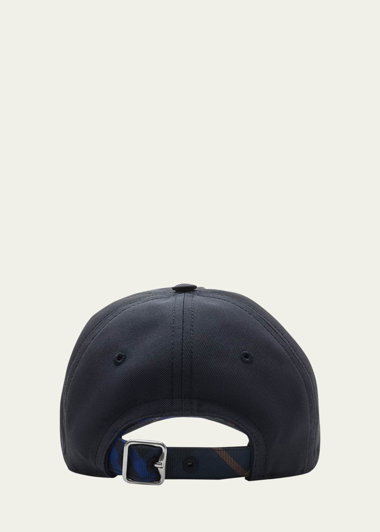 Burberry Men's Check-Strap Baseball Cap Image 2 of 3
