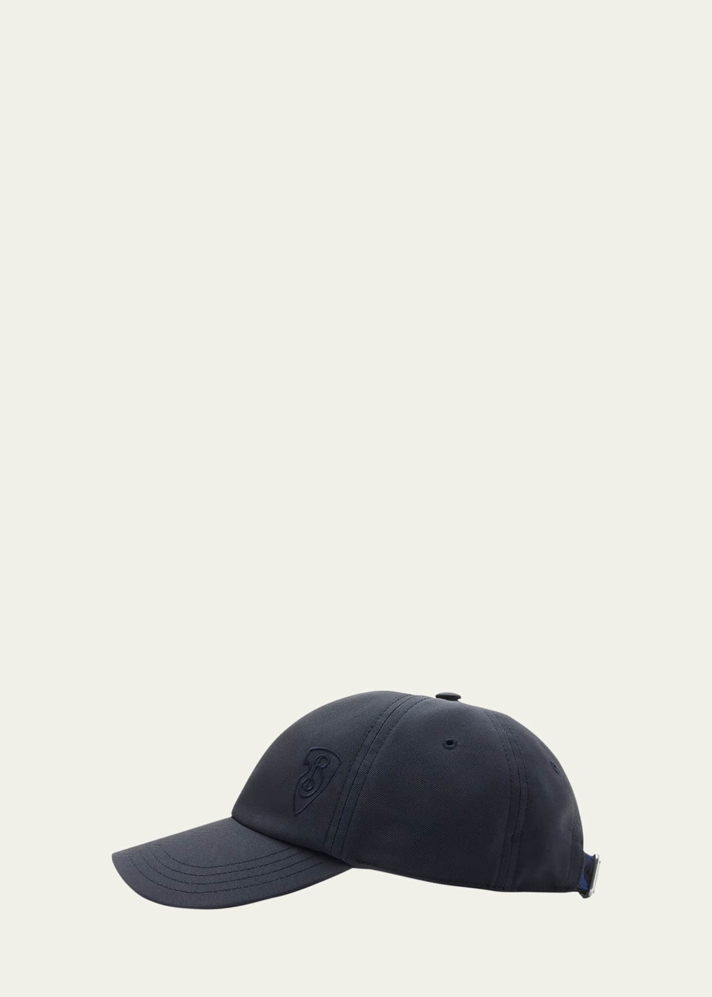 Burberry Men's Check-Strap Baseball Cap Image 3 of 3