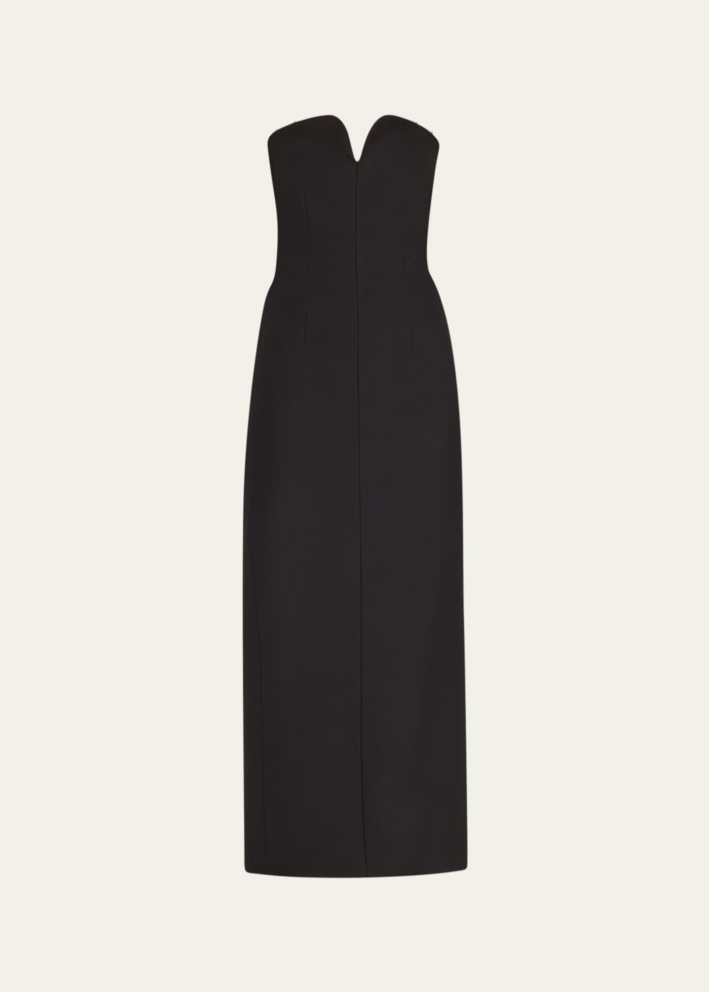 Khaite Yao Strapless Column Maxi Dress Image 1 of 5