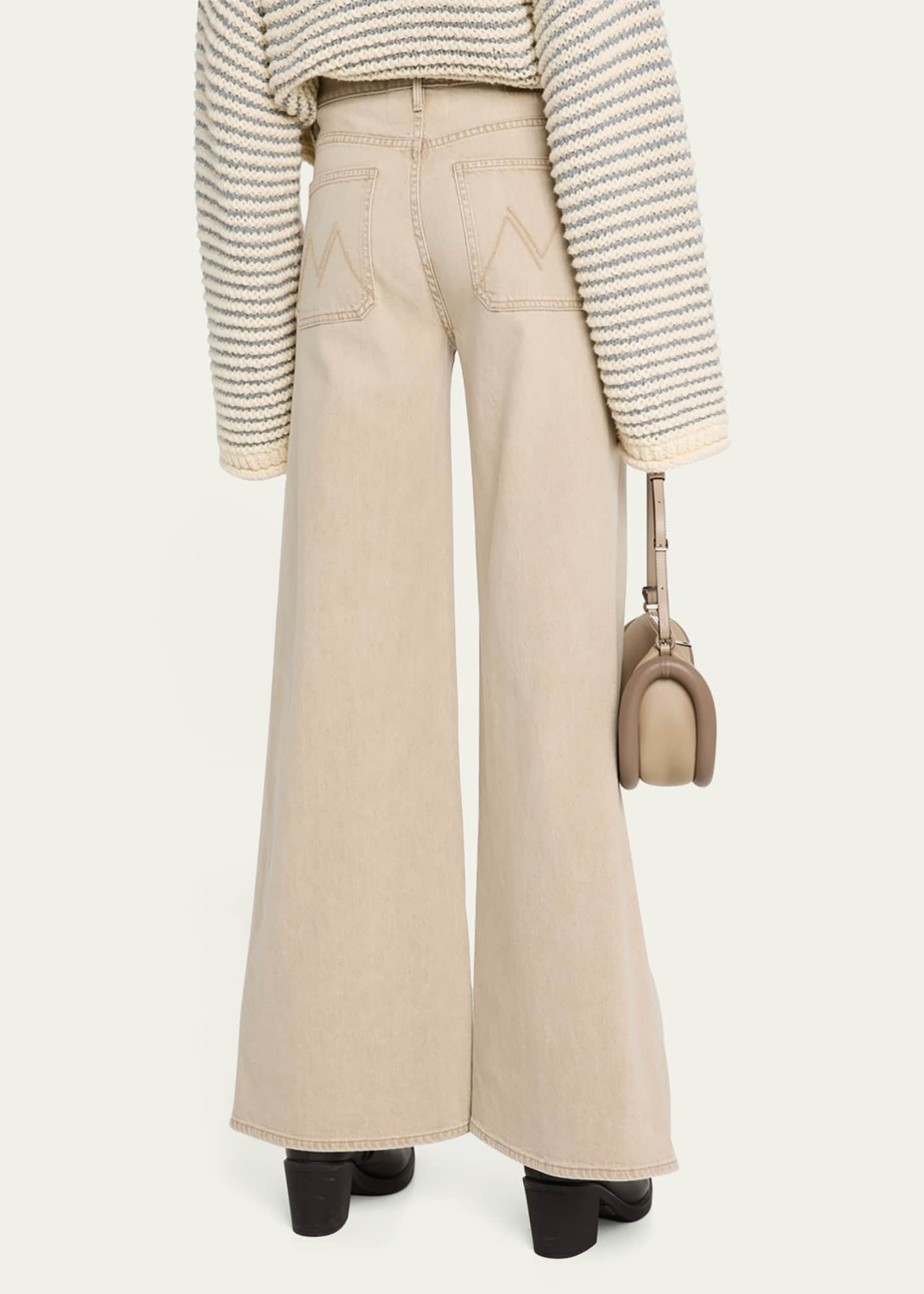 MOTHER The Patch Pocket Undercover Sneak Jeans Image 3 of 5