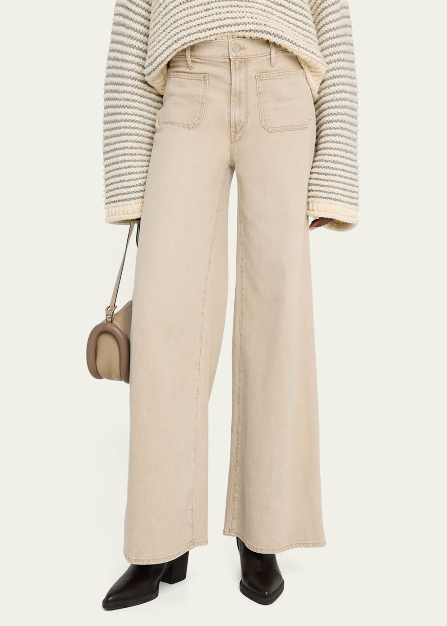 MOTHER The Patch Pocket Undercover Sneak Jeans Image 4 of 5