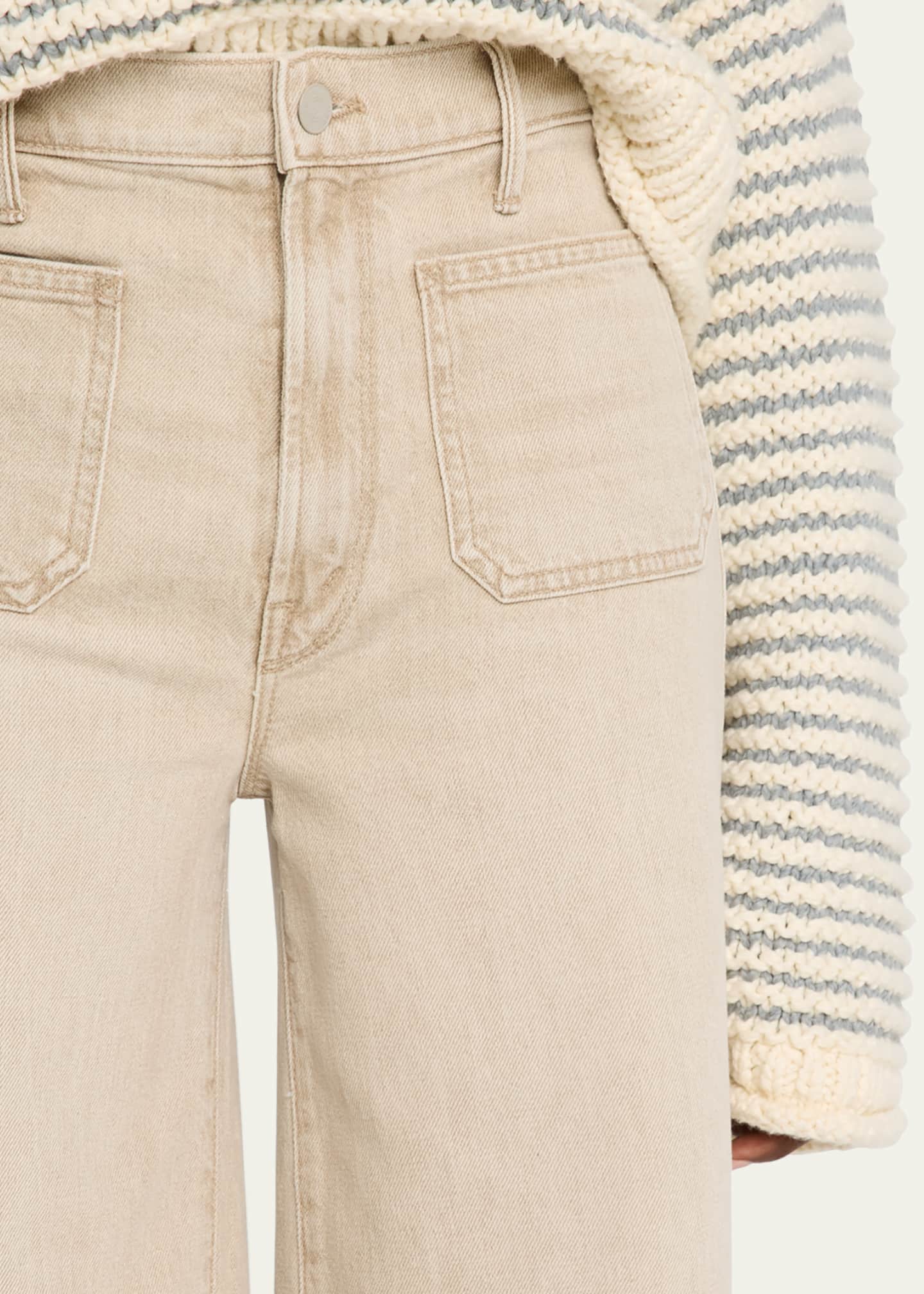 MOTHER The Patch Pocket Undercover Sneak Jeans Image 5 of 5
