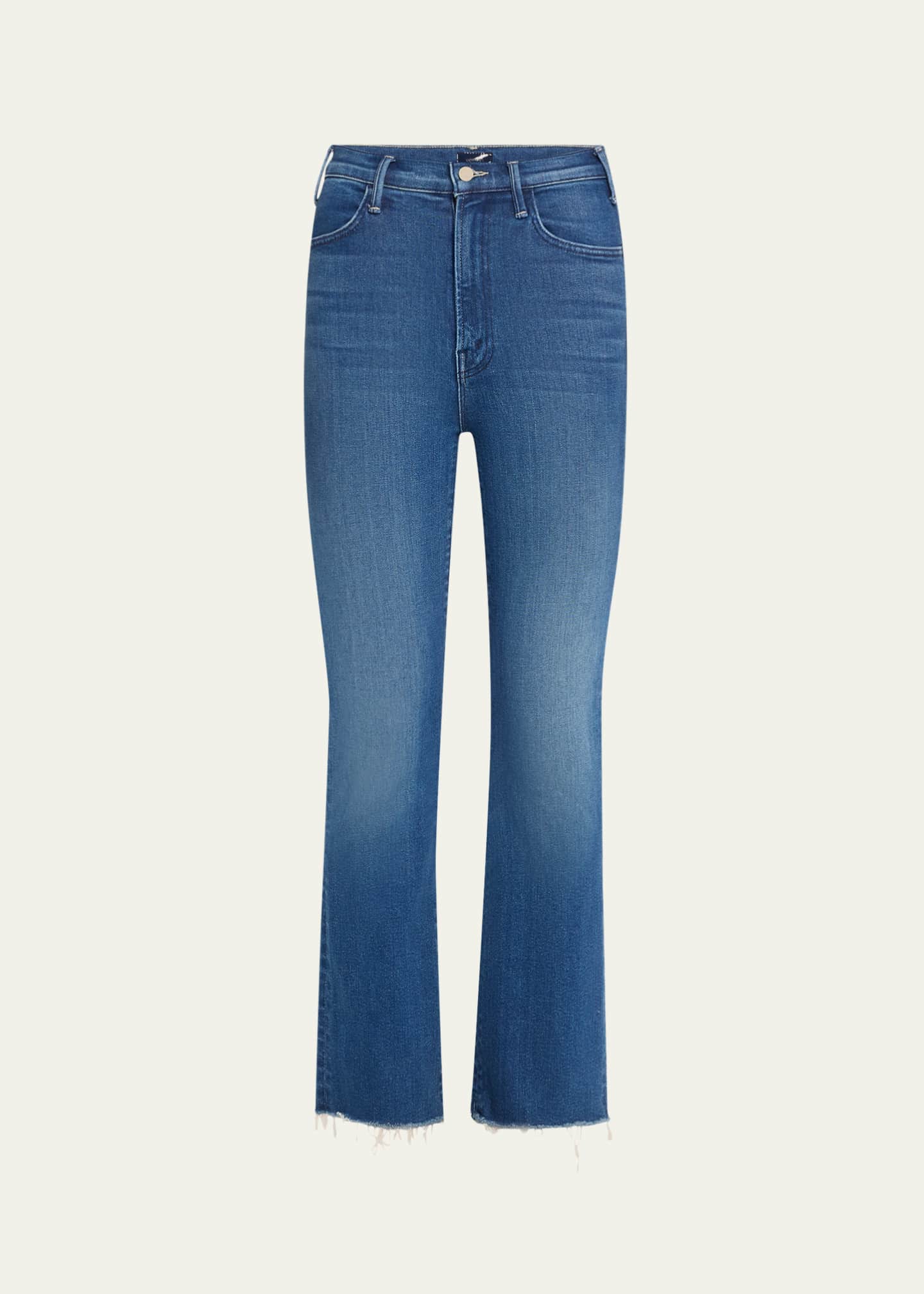 MOTHER The Hustler Flood Fray Jeans Image 1 of 5