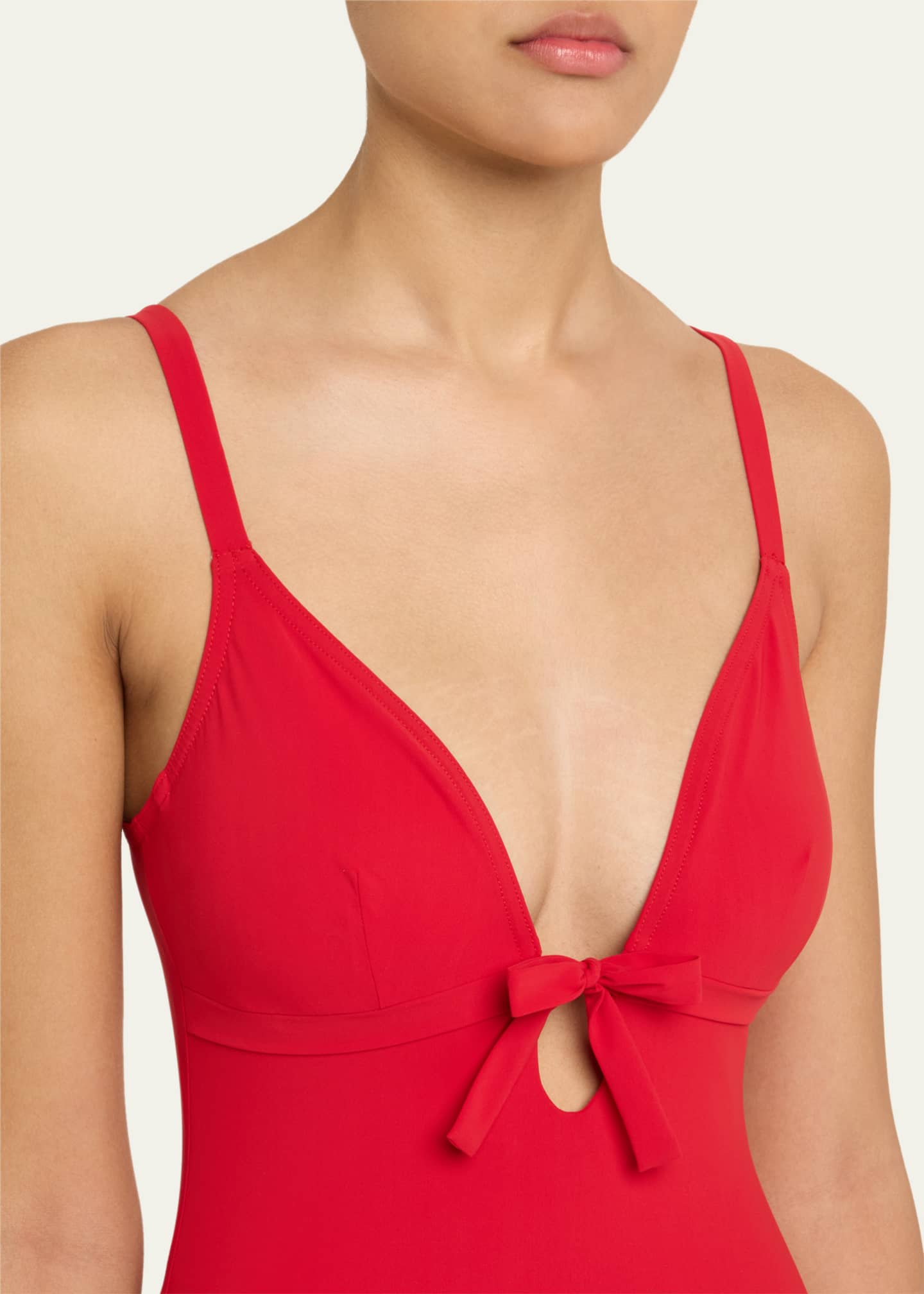Karla Colletto Lenora Silent Underwire One-Piece Swimsuit Image 5 of 5