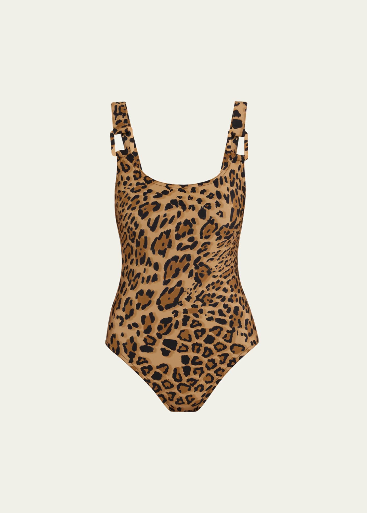 Karla Colletto Izzy Scoop-Neck One-Piece Swimsuit Image 1 of 4