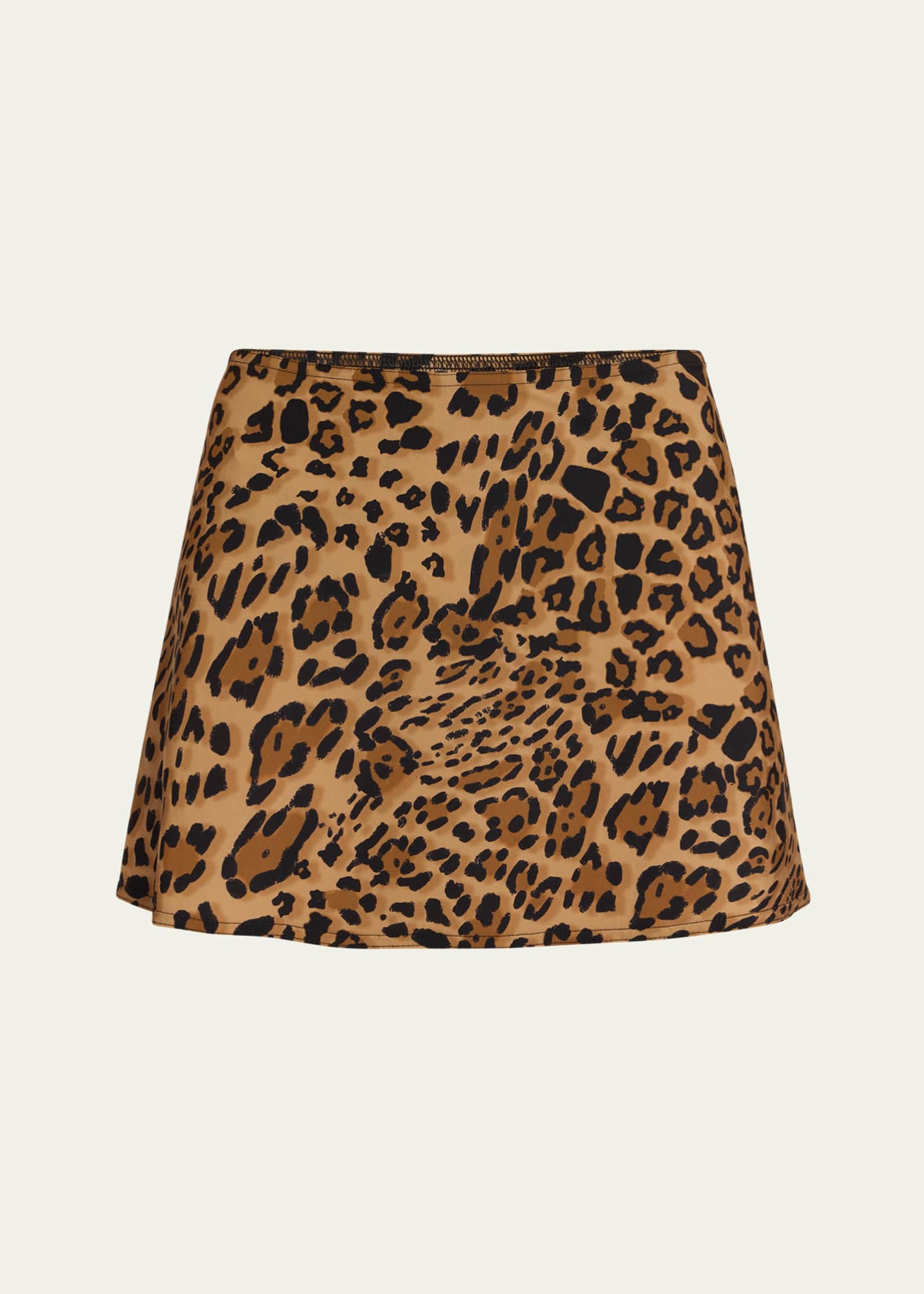 Karla Colletto Ava Jaguar A-Line Mini Skirt Image 1 of 5
