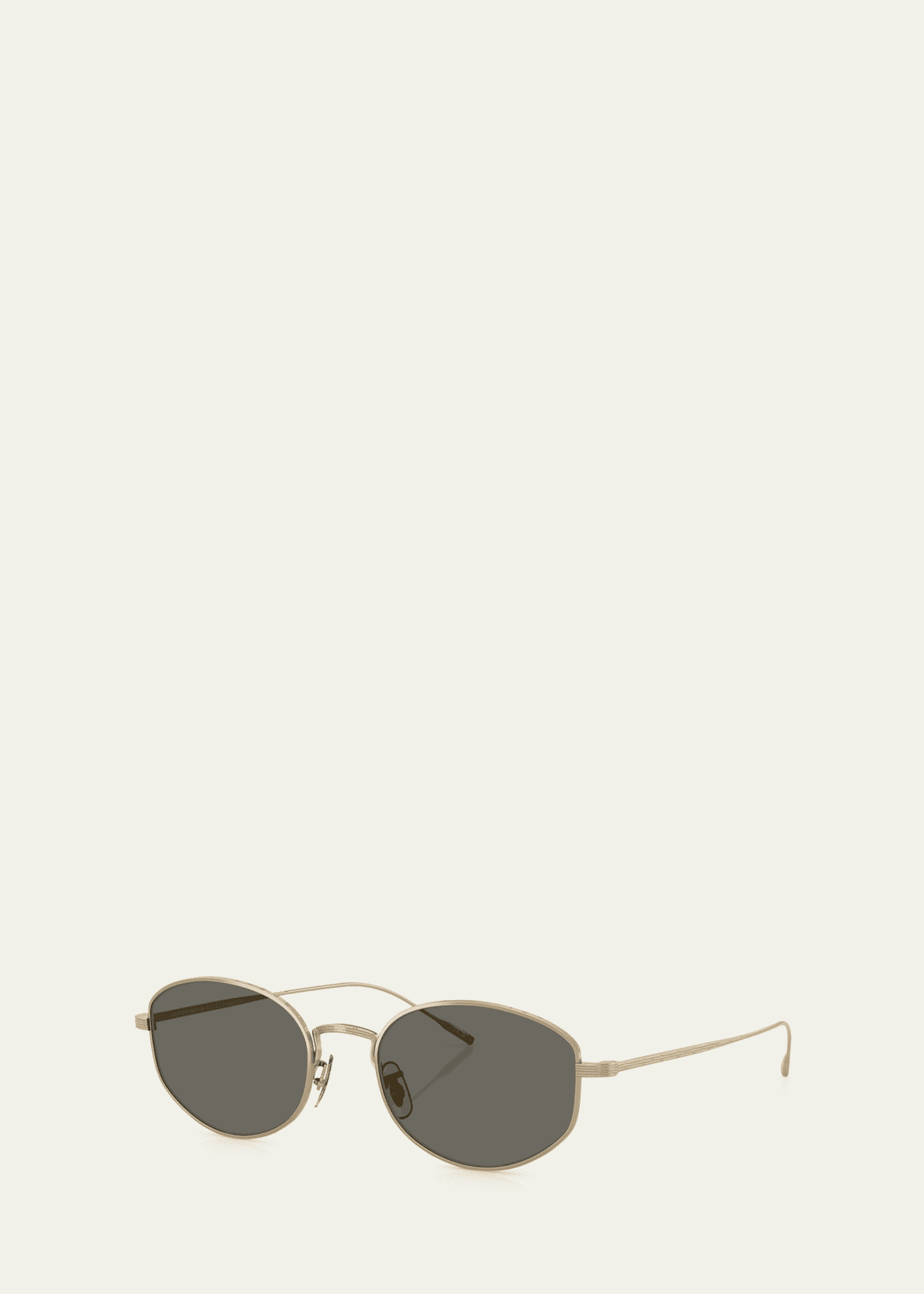 Oliver Peoples ov1347st Oval Titanium Sunglasses Image 2 of 3