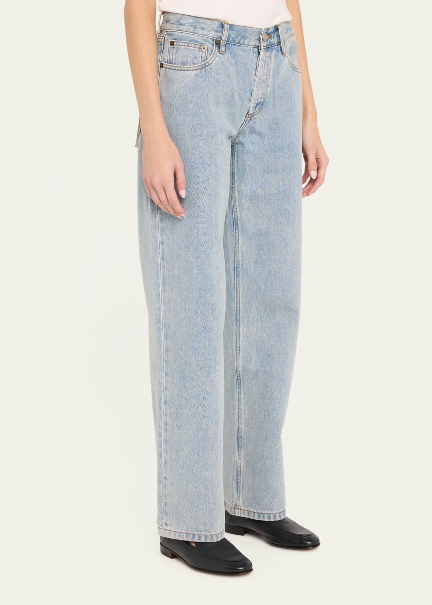 Still Here Everyday Relaxed Mid-Rise Jeans Image 4 of 5
