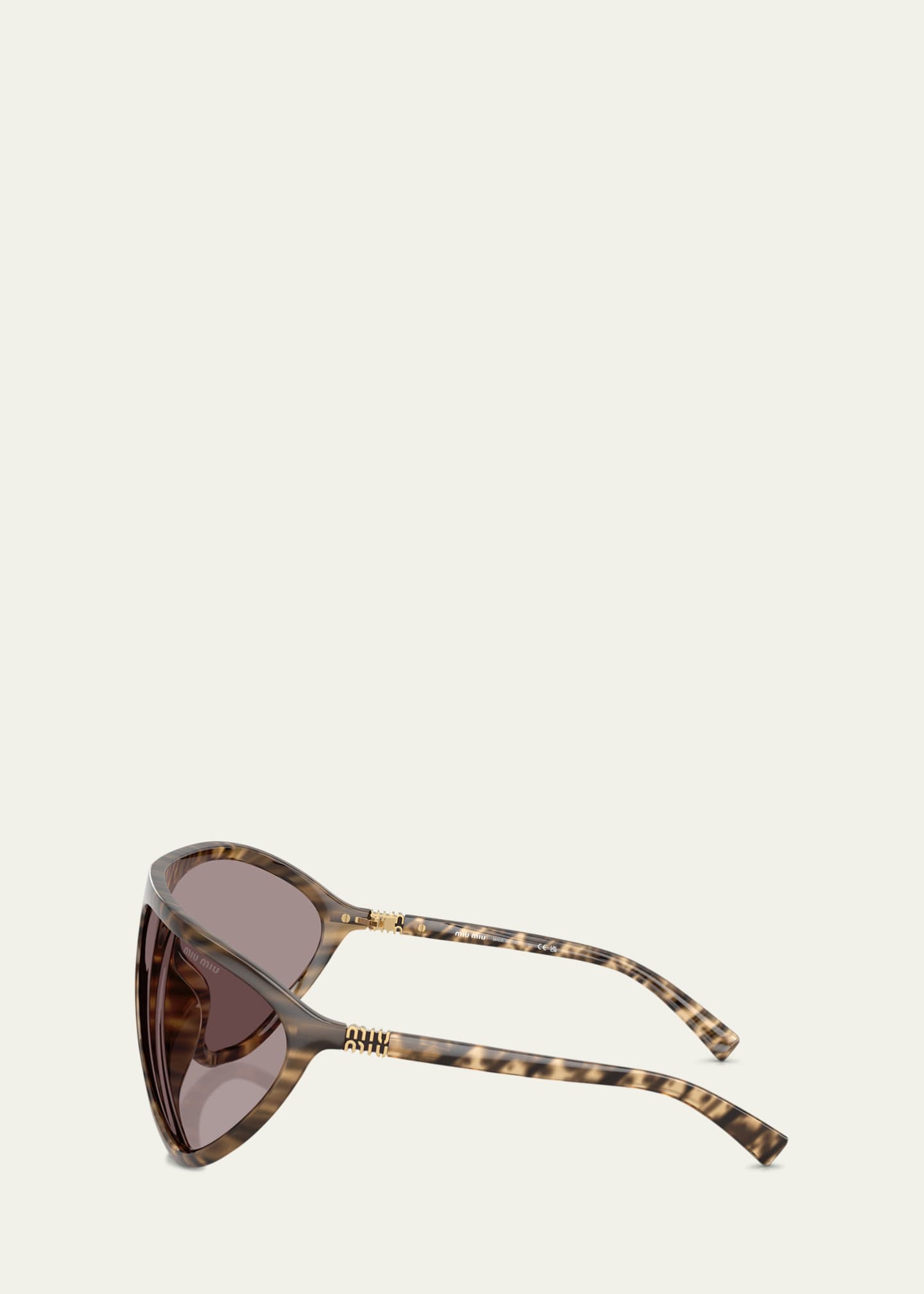 A01S Plastic Shield Sunglasses