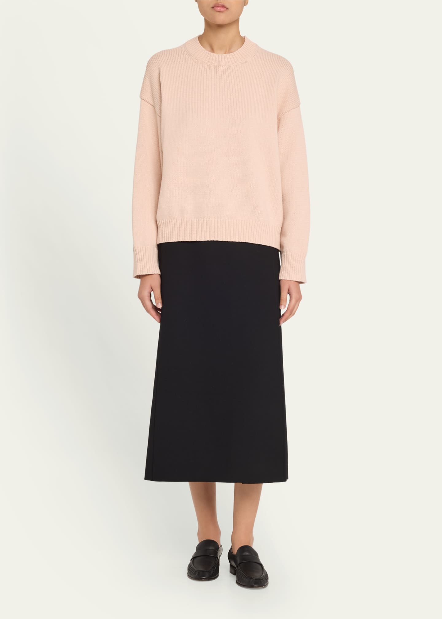 Theory Oversized Crewneck Sweater Image 2 of 5
