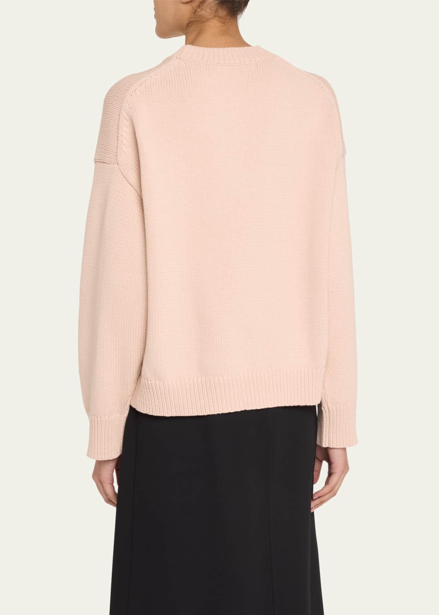 Theory Oversized Crewneck Sweater Image 3 of 5