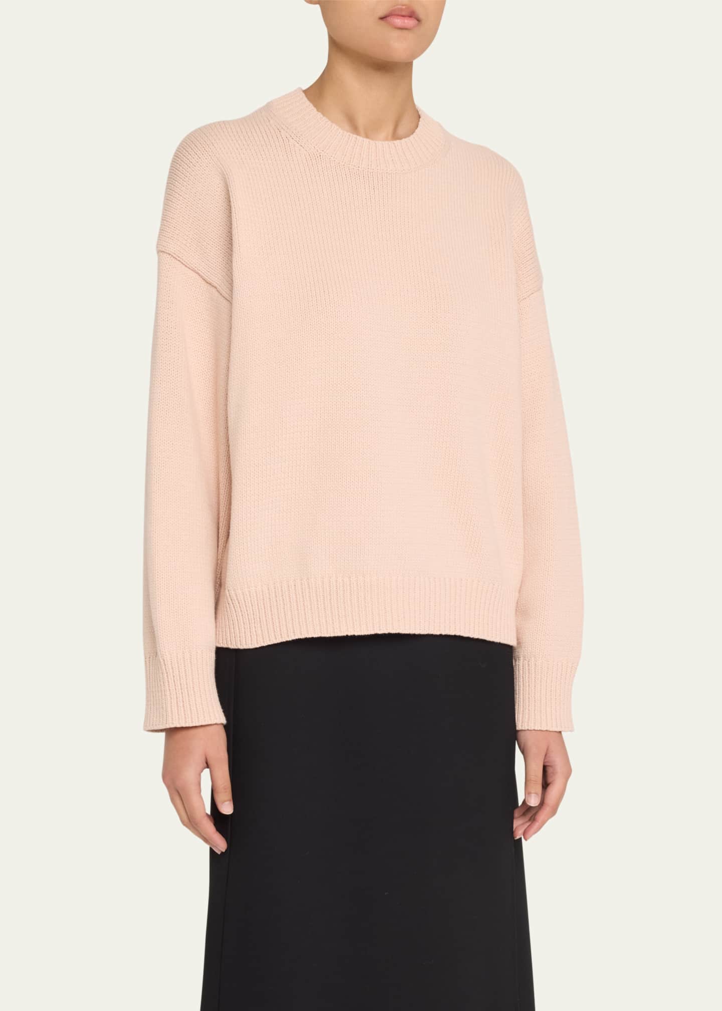 Theory Oversized Crewneck Sweater Image 4 of 5