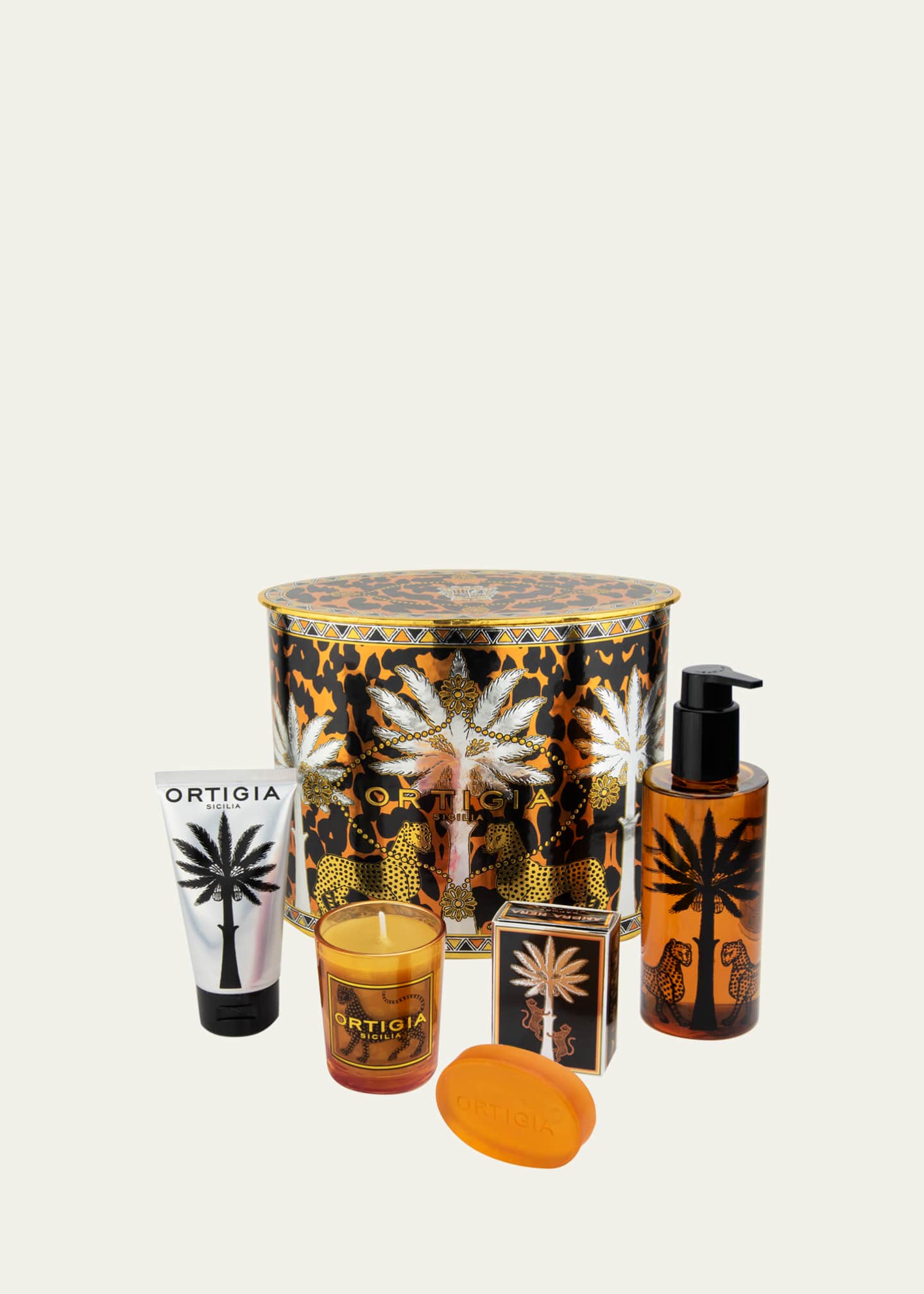 Ortigia Ambra Nera 4-Piece Oval Gift Set Image 2 of 2