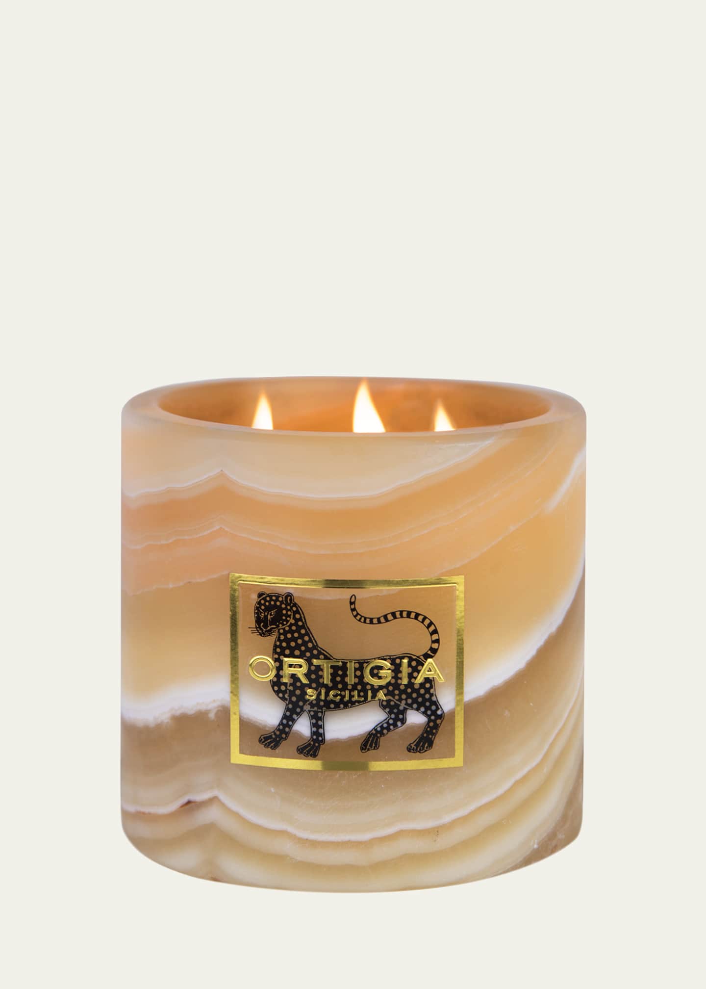 Ortigia Zagara Alabaster Candle, 8.8 oz. Image 2 of 2