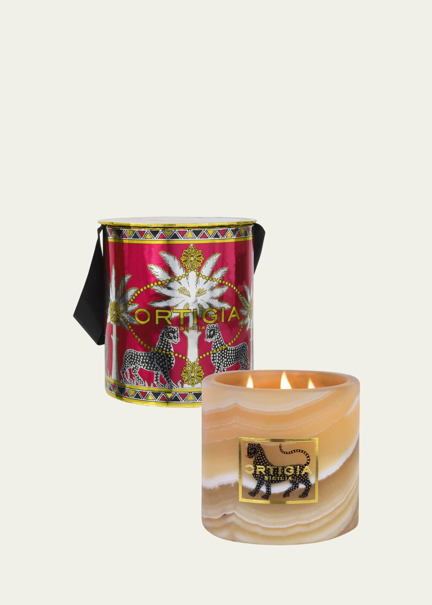 Ortigia Zagara Alabaster Candle, 8.8 oz. Image 1 of 2