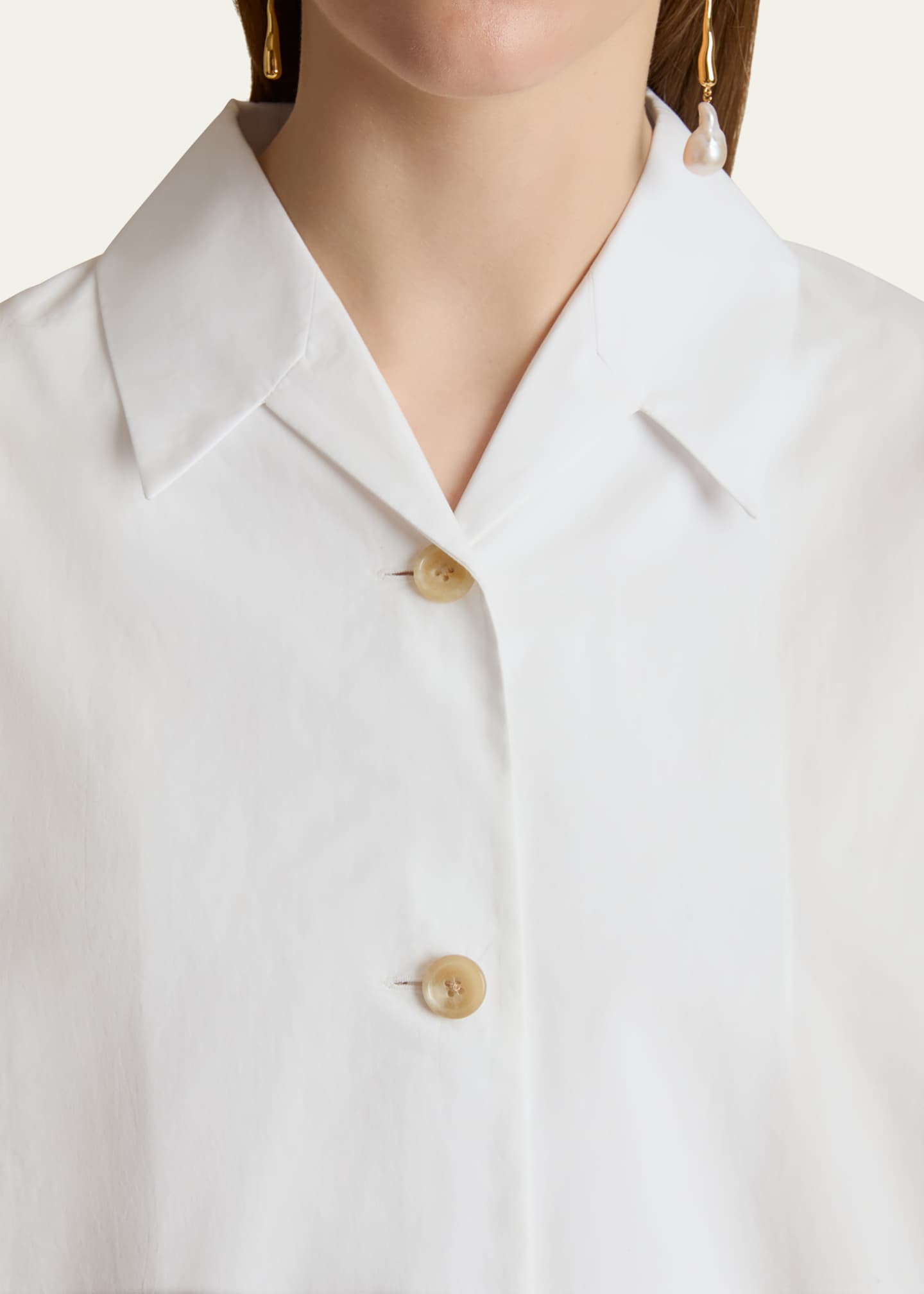 Khaite Owen Oversized Button Down Top Image 5 of 5