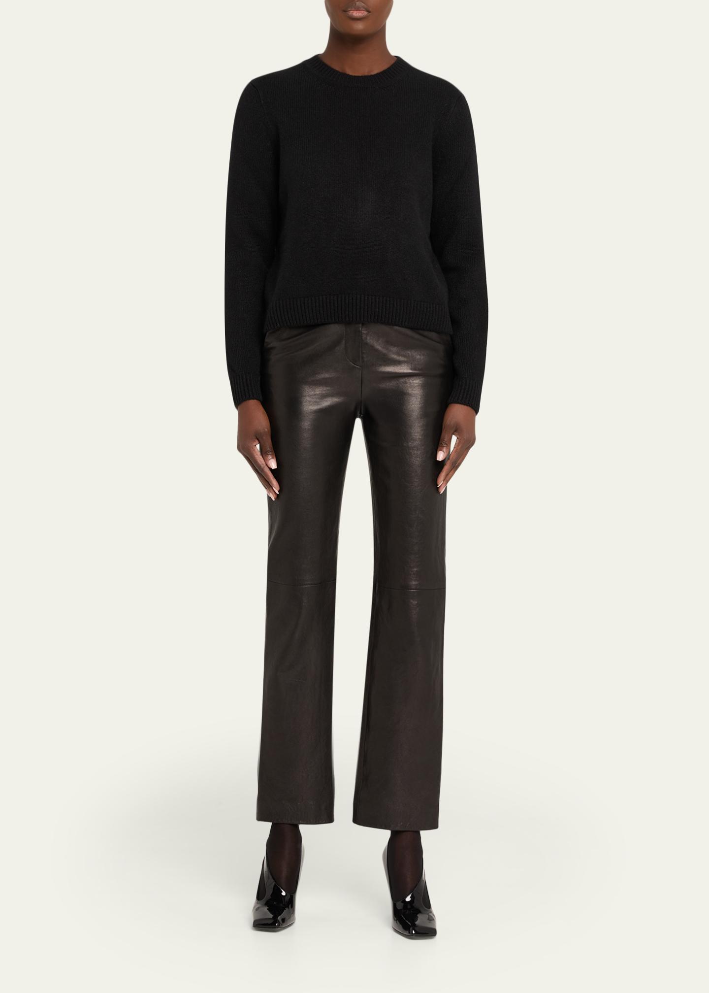 Khaite Leta Cashmere Crewneck Sweater - Bergdorf Goodman