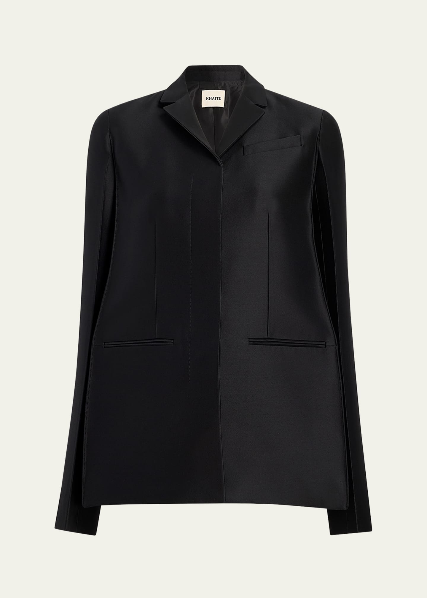 Khaite Crittan Single-Breasted Jacket Image 1 of 5