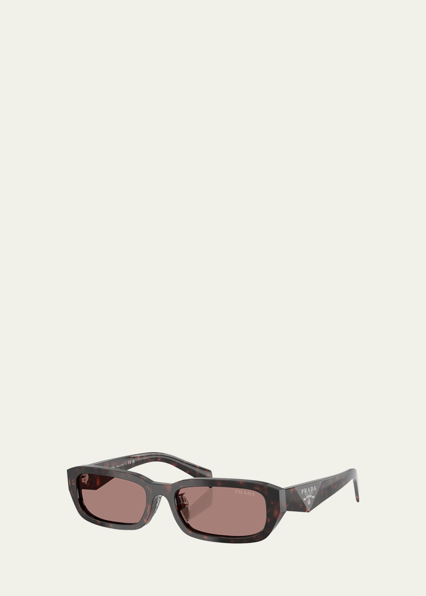 Prada PR B06SF Rectangular Sunglasses Image 2 of 4