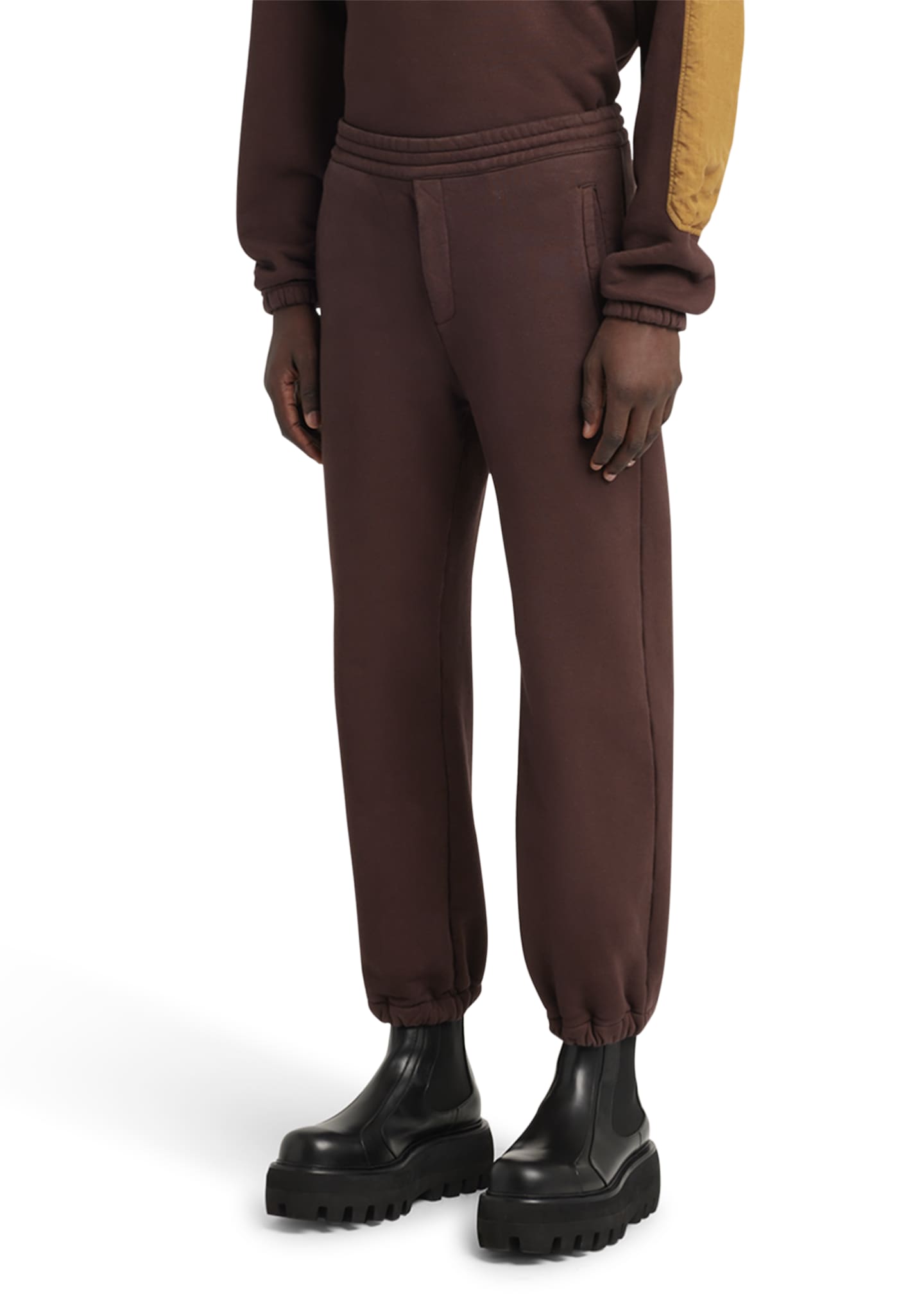McQueen Men's Contrast-Patch Jogger Pants Image 4 of 5