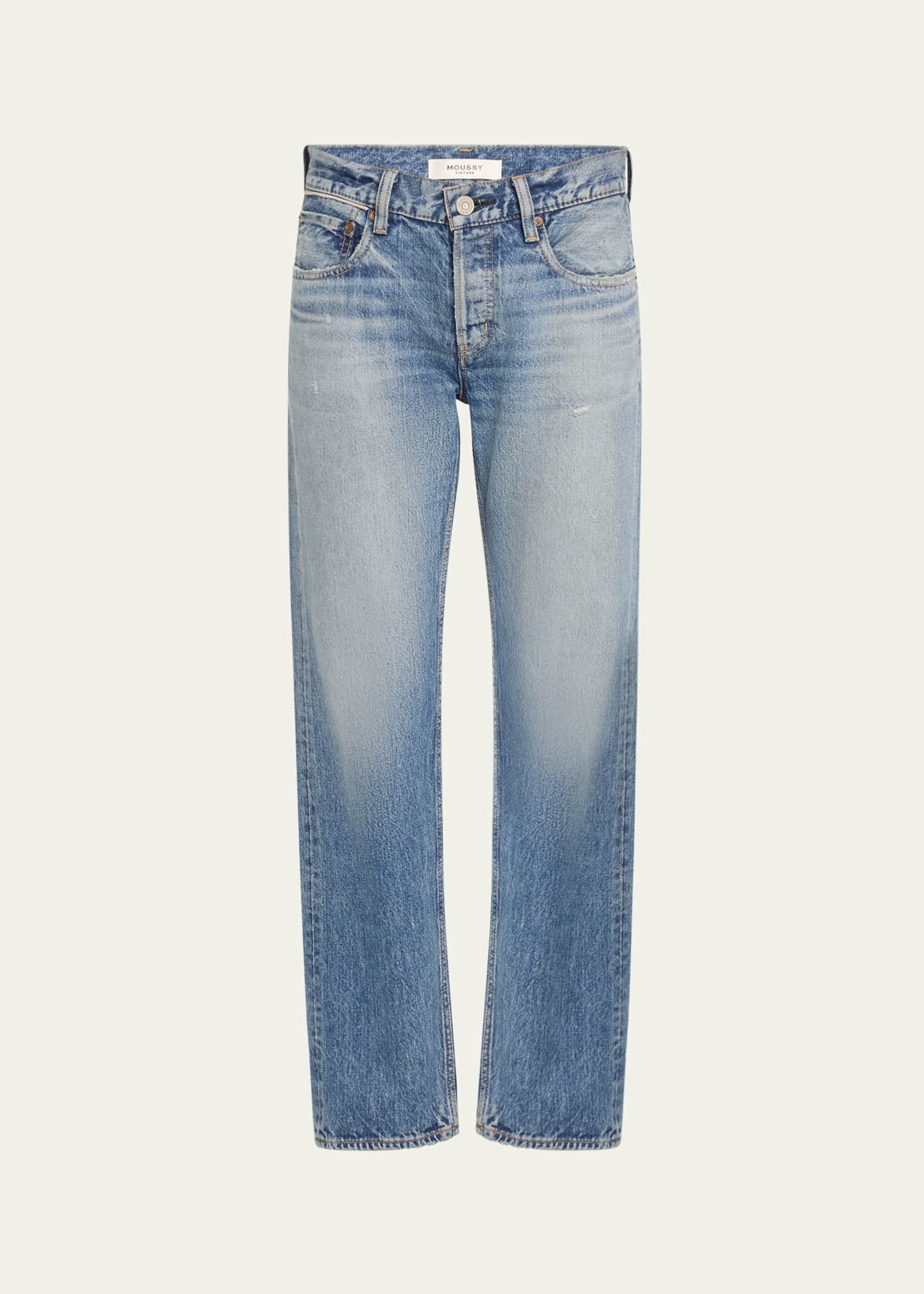MOUSSY VINTAGE Trigg Straight Low-Rise Jeans Image 1 of 5
