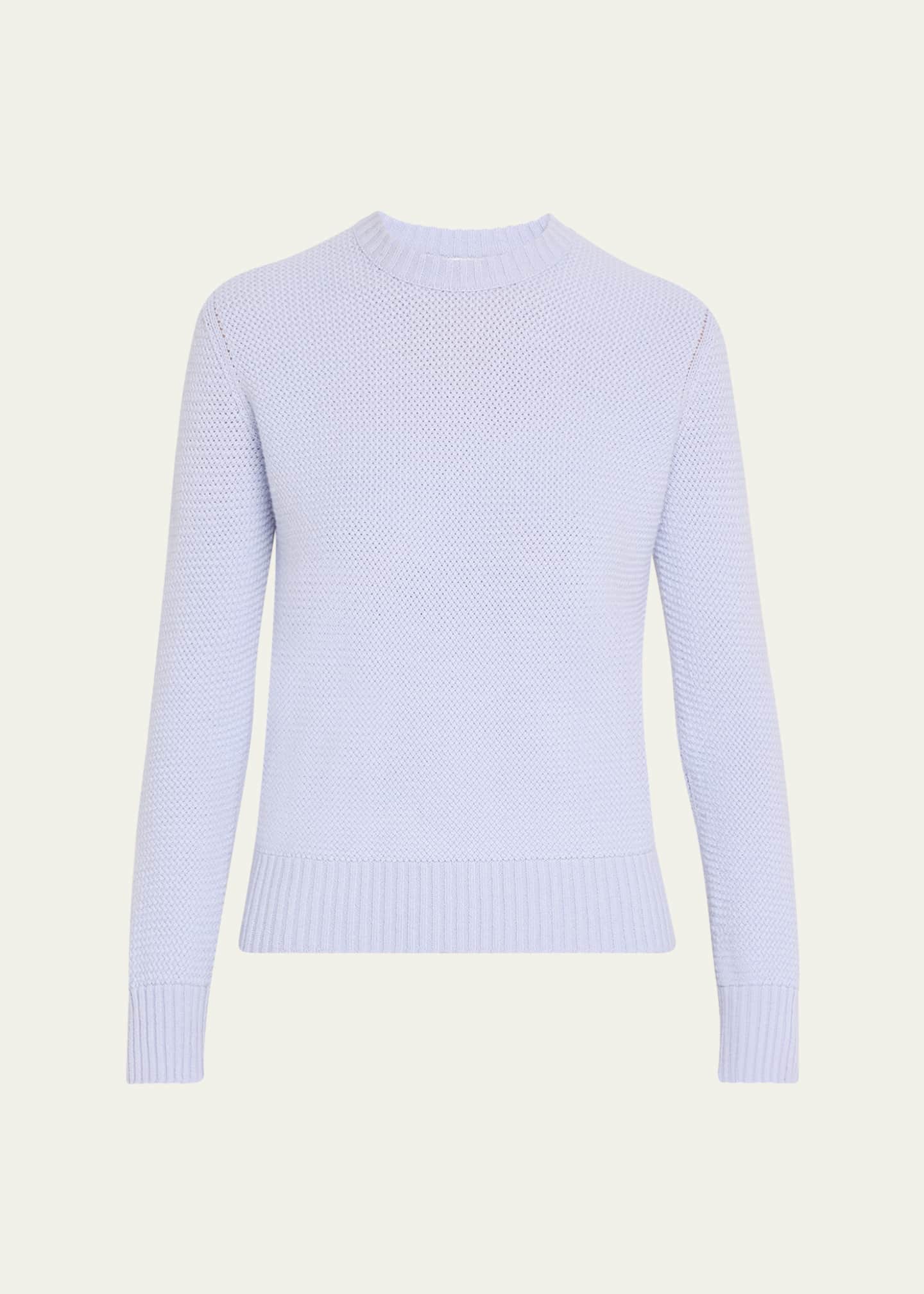 Bottega Veneta Mini Intrecciato Cashmere Sweater Image 1 of 5