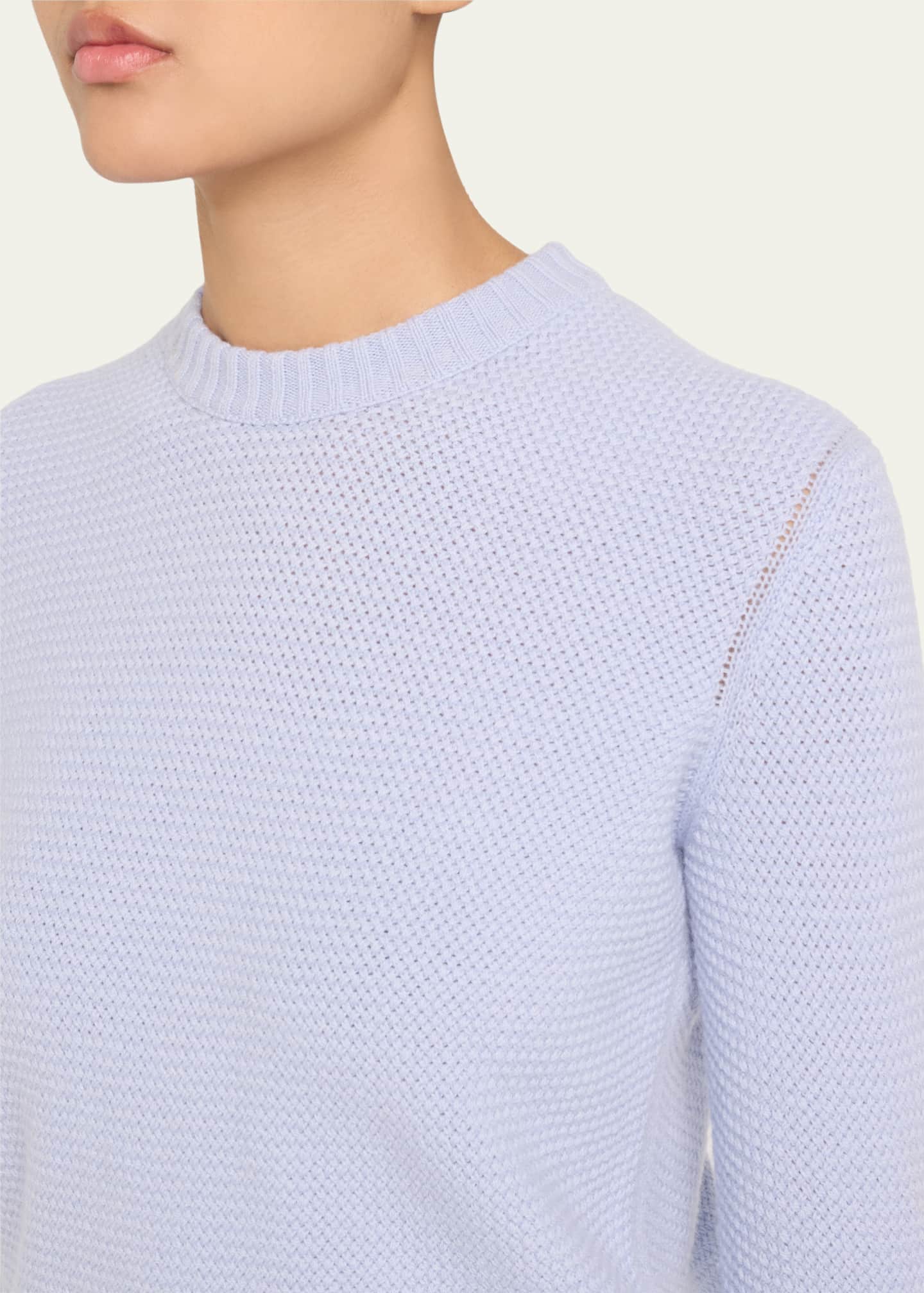Bottega Veneta Mini Intrecciato Cashmere Sweater Image 5 of 5
