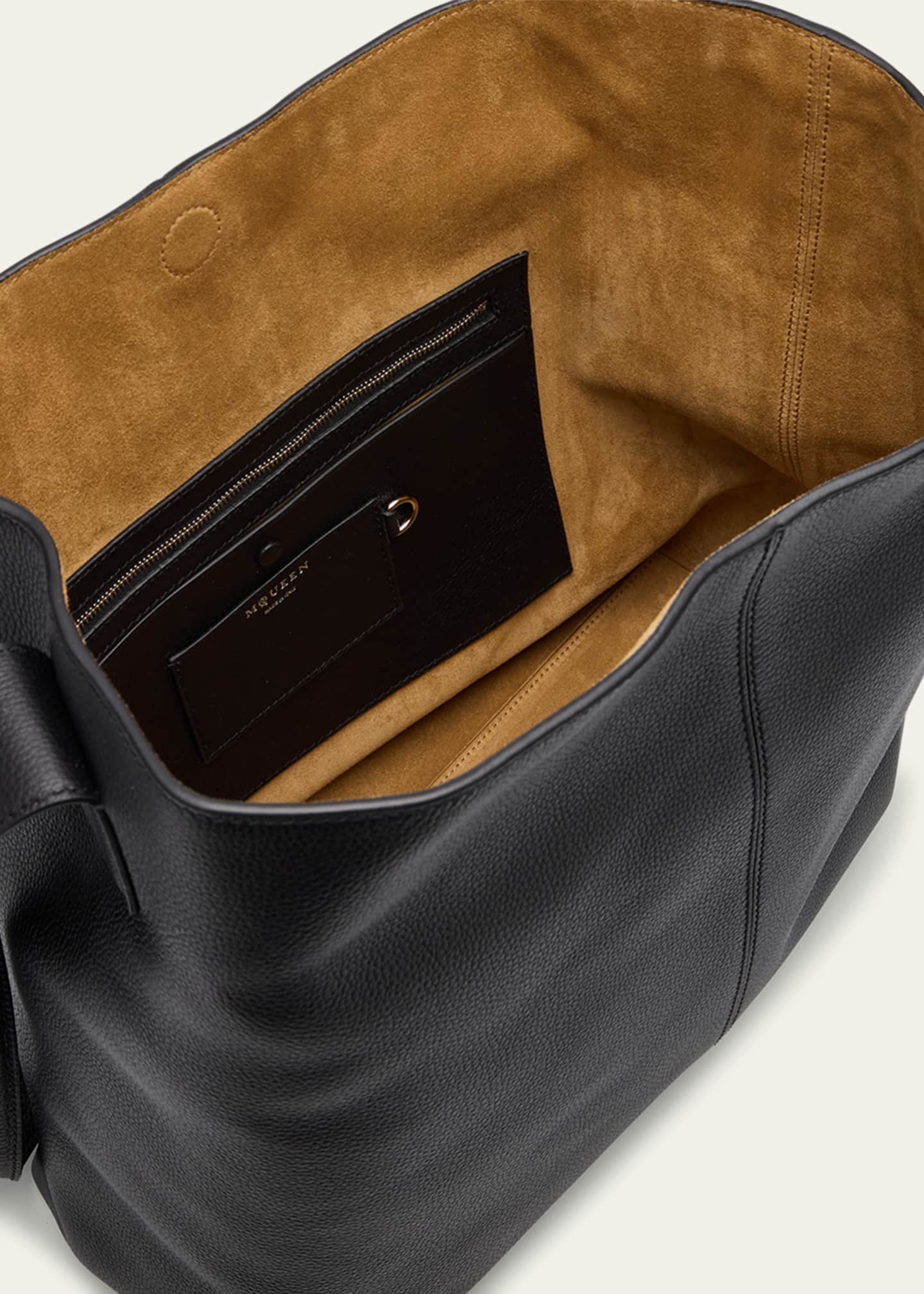 McQueen T-Bar Sling Shoulder Bag Image 4 of 6