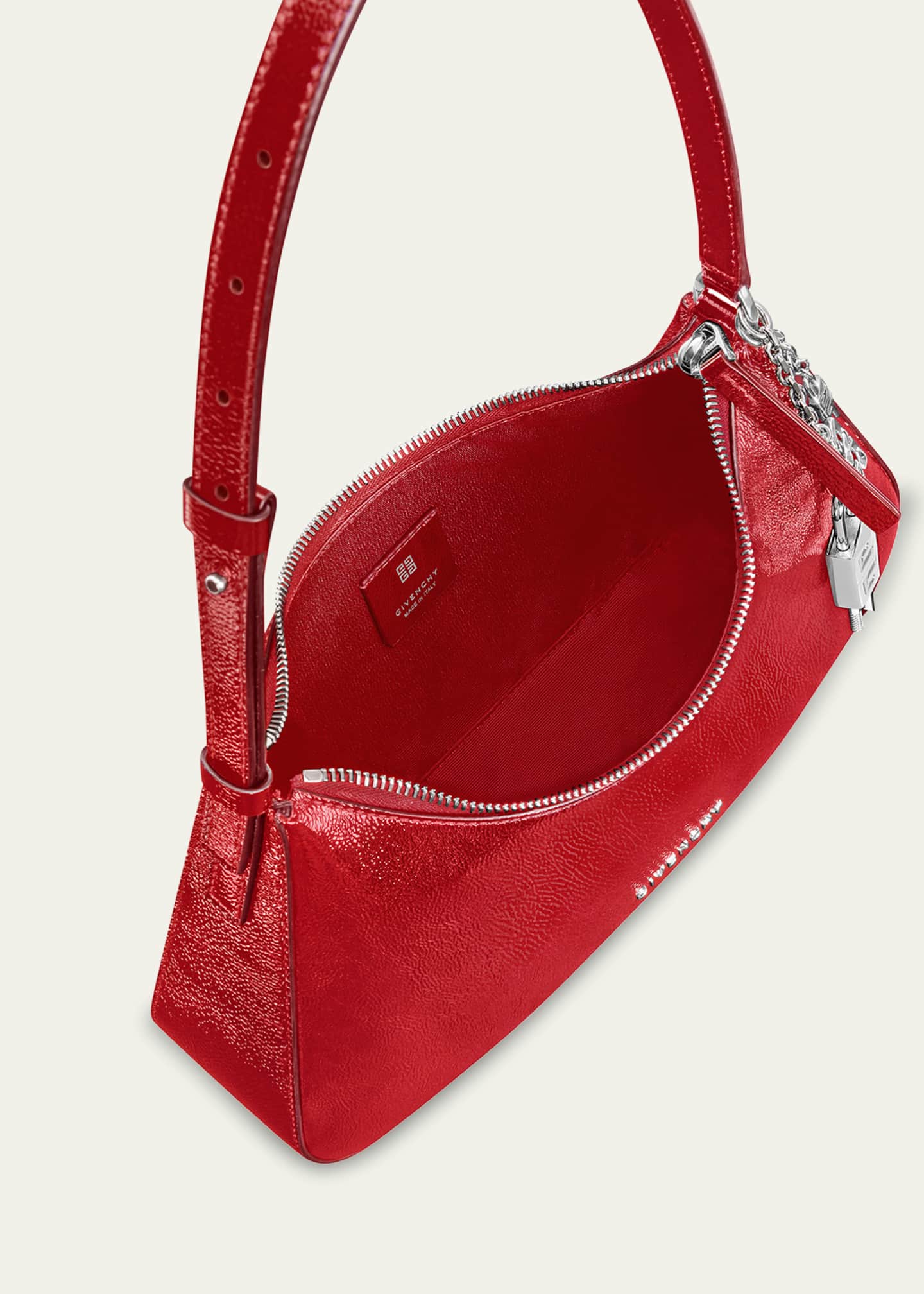 Givenchy Lucky Small Lock Shoulder Bag in Leather Image 3 of 3