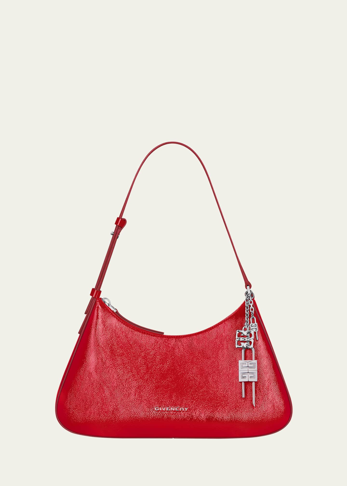Givenchy Lucky Small Lock Shoulder Bag in Leather Image 1 of 3