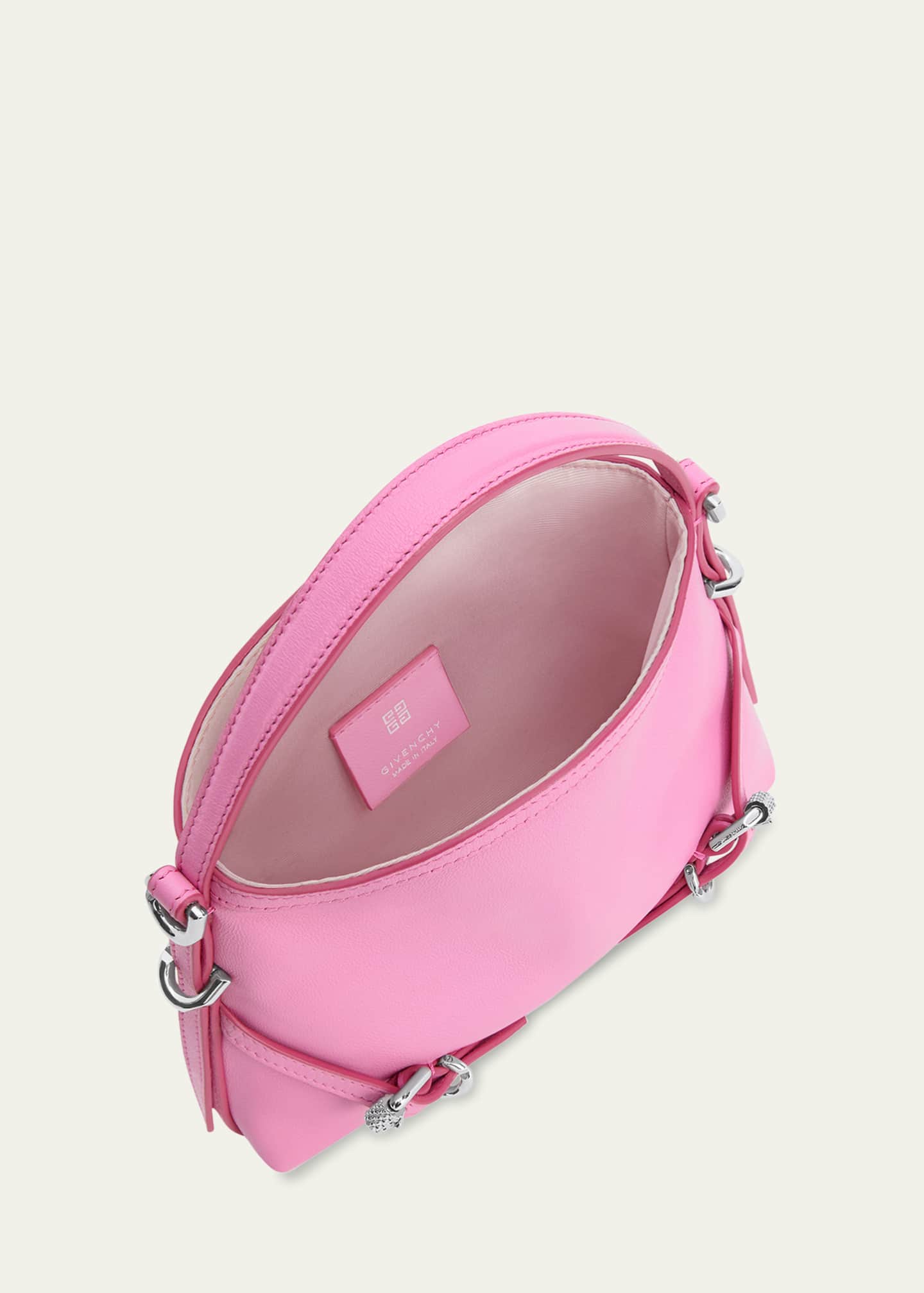 Givenchy Voyou Nano Top-Handle Bag in Leather Image 3 of 3