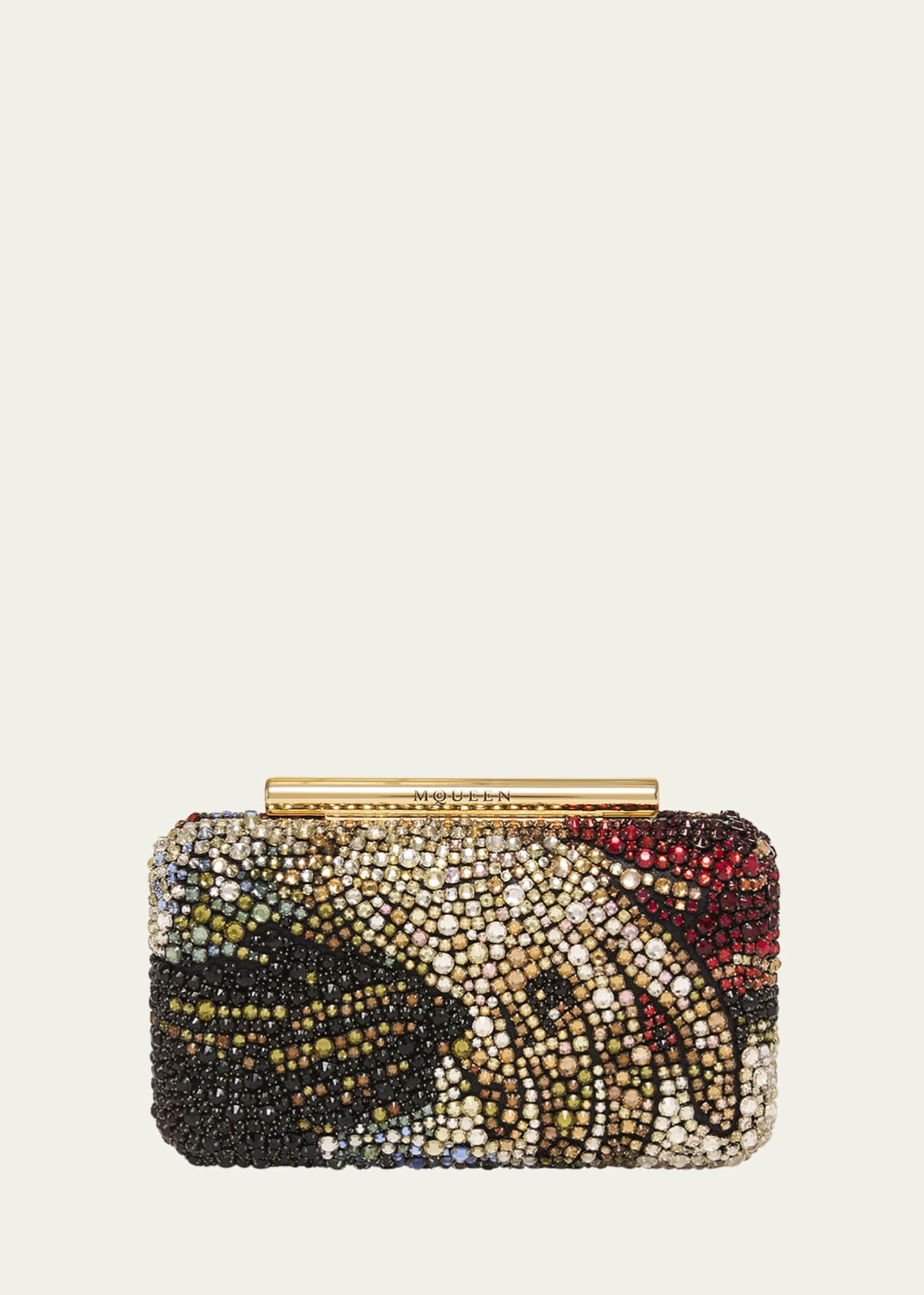 McQueen T-Bar Box Clutch Bag Image 1 of 5
