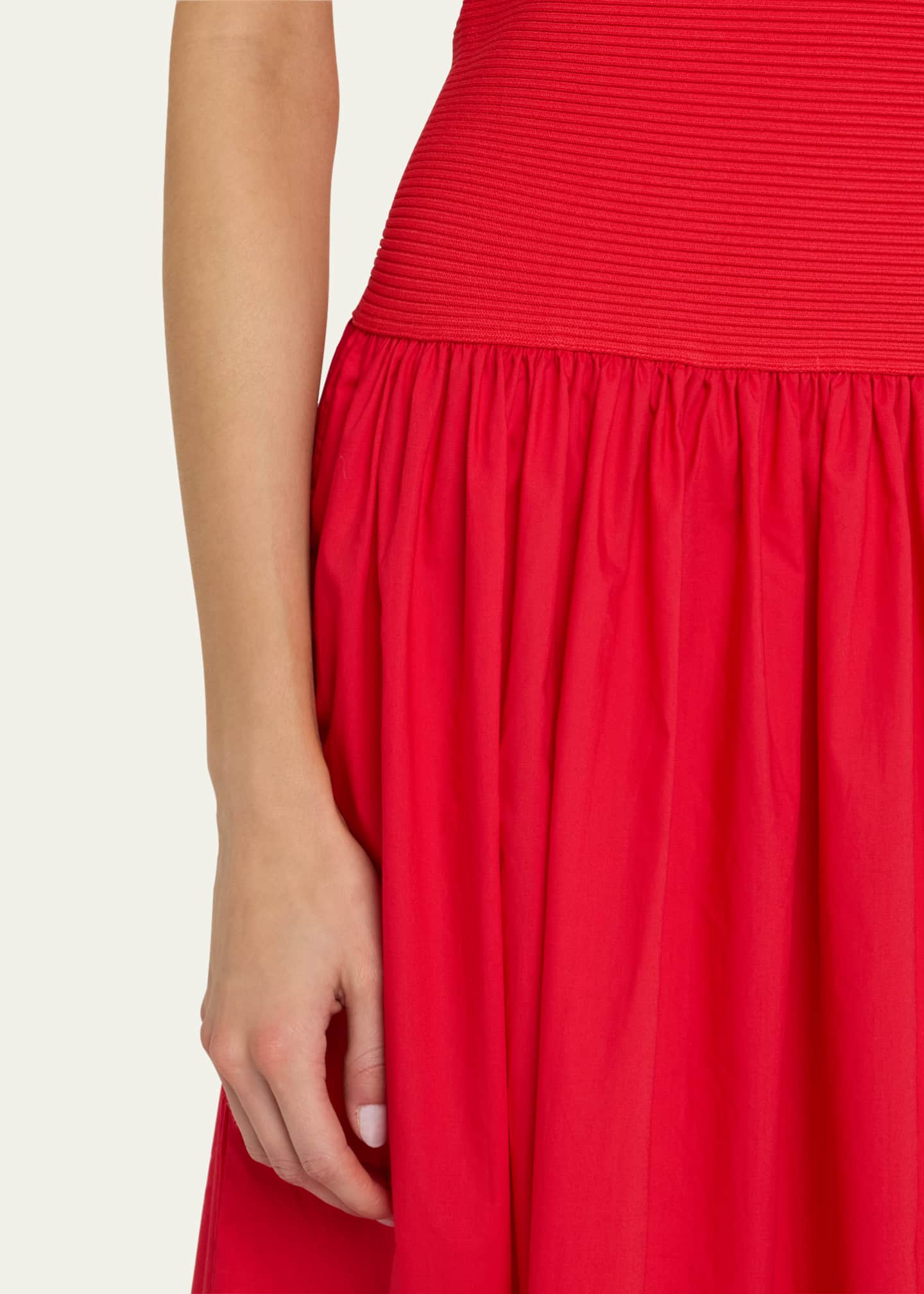 Cara Cara Glasbury Strapless Drop-Waist Midi Dress Image 5 of 5