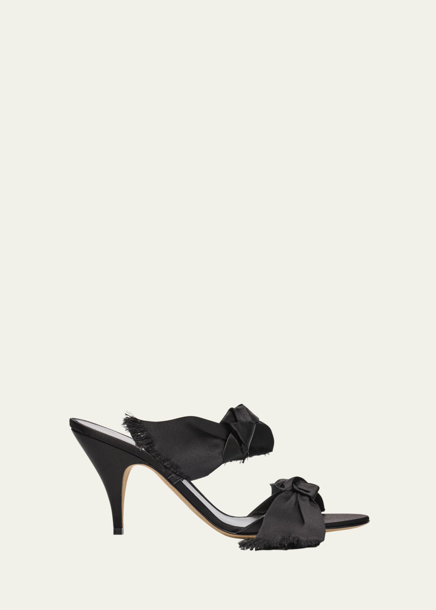 Vika Silk Knot Slide Sandals