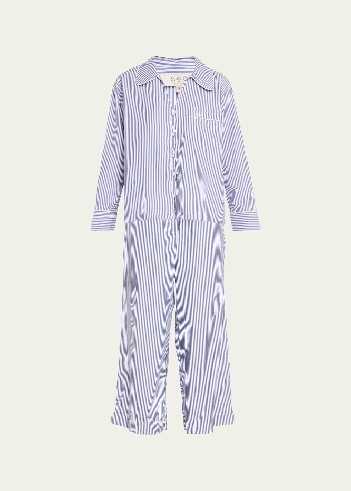 Sea Farrington Striped Button-Down Pajama Set Image 1 of 5
