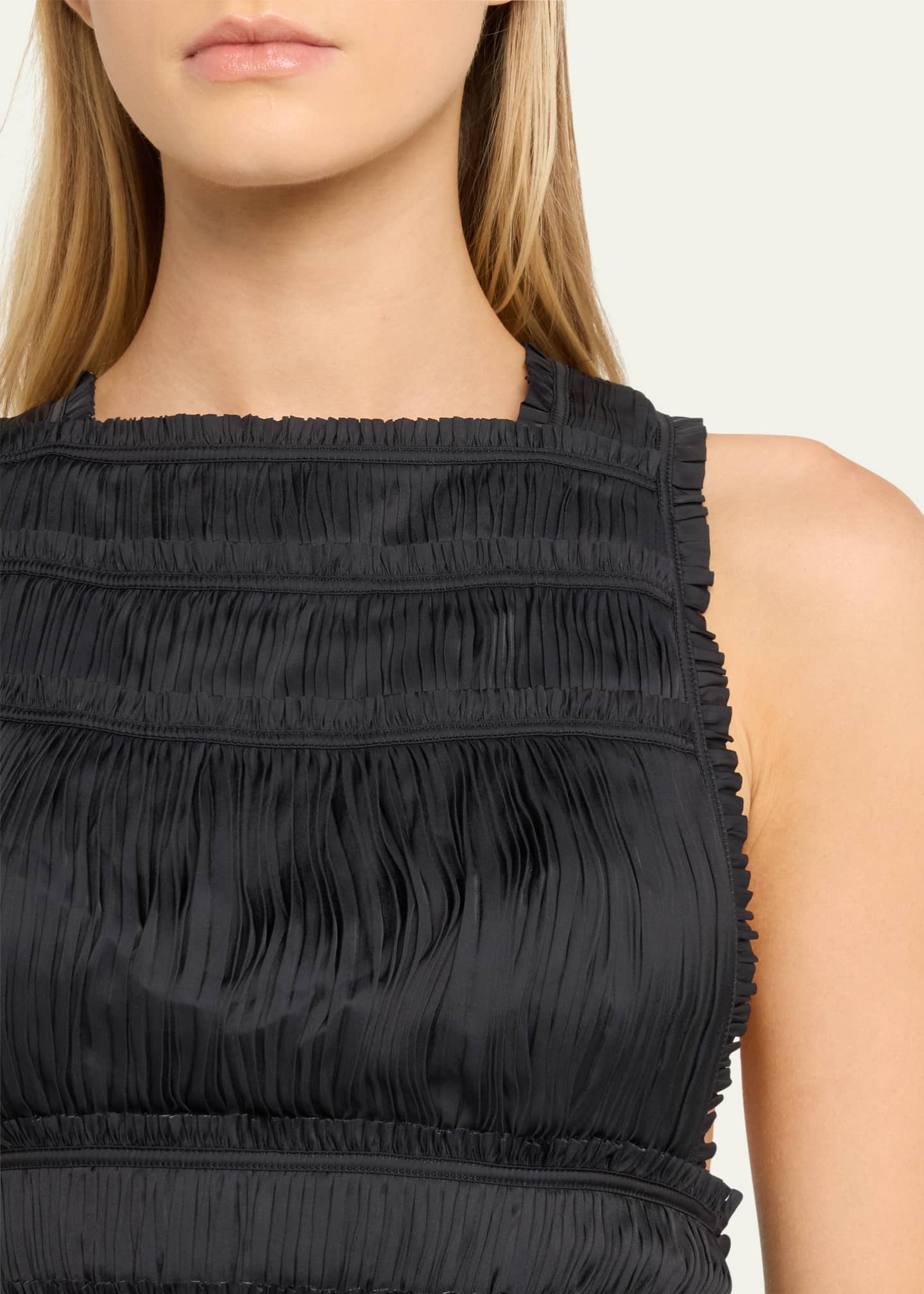 Ulla Johnson Ziva Pleated Crop Top Image 5 of 5