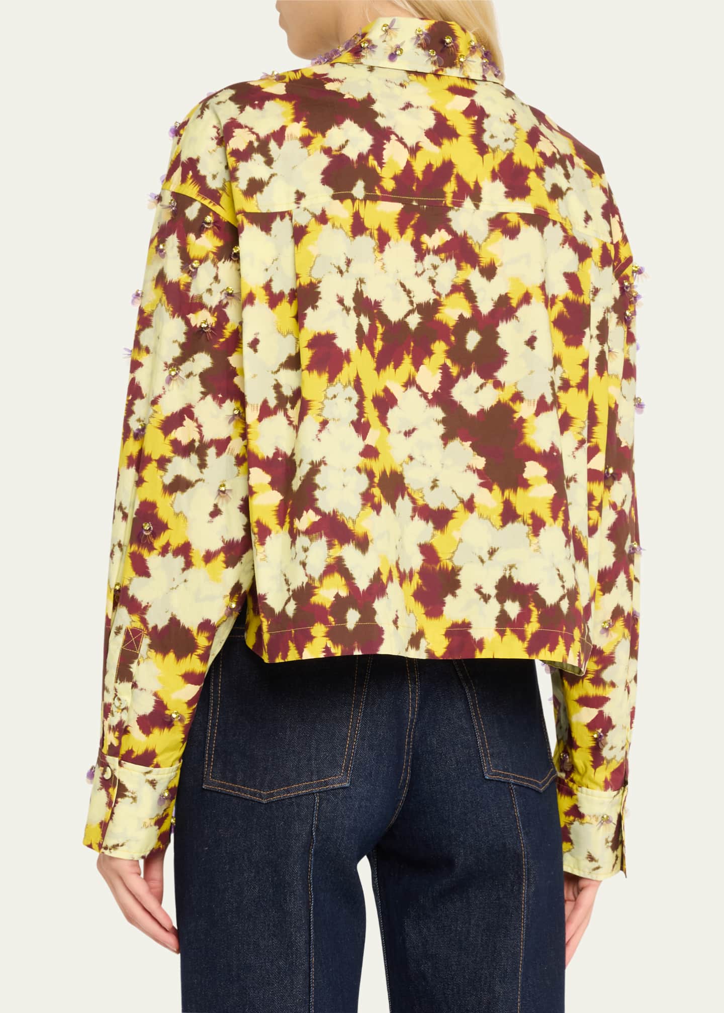 Ulla Johnson Aria Embellished Blouse Image 3 of 5