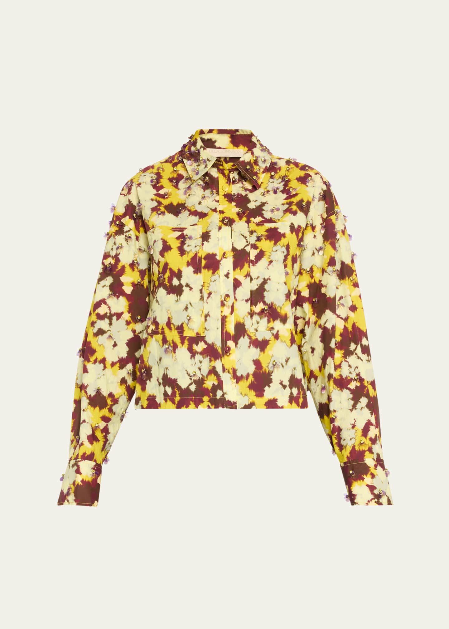 Ulla Johnson Aria Embellished Blouse Image 1 of 5