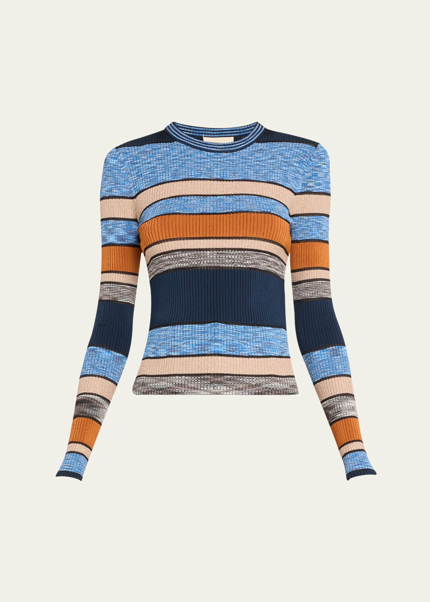 Ulla Johnson Denia Stripe Knit Top Image 1 of 5