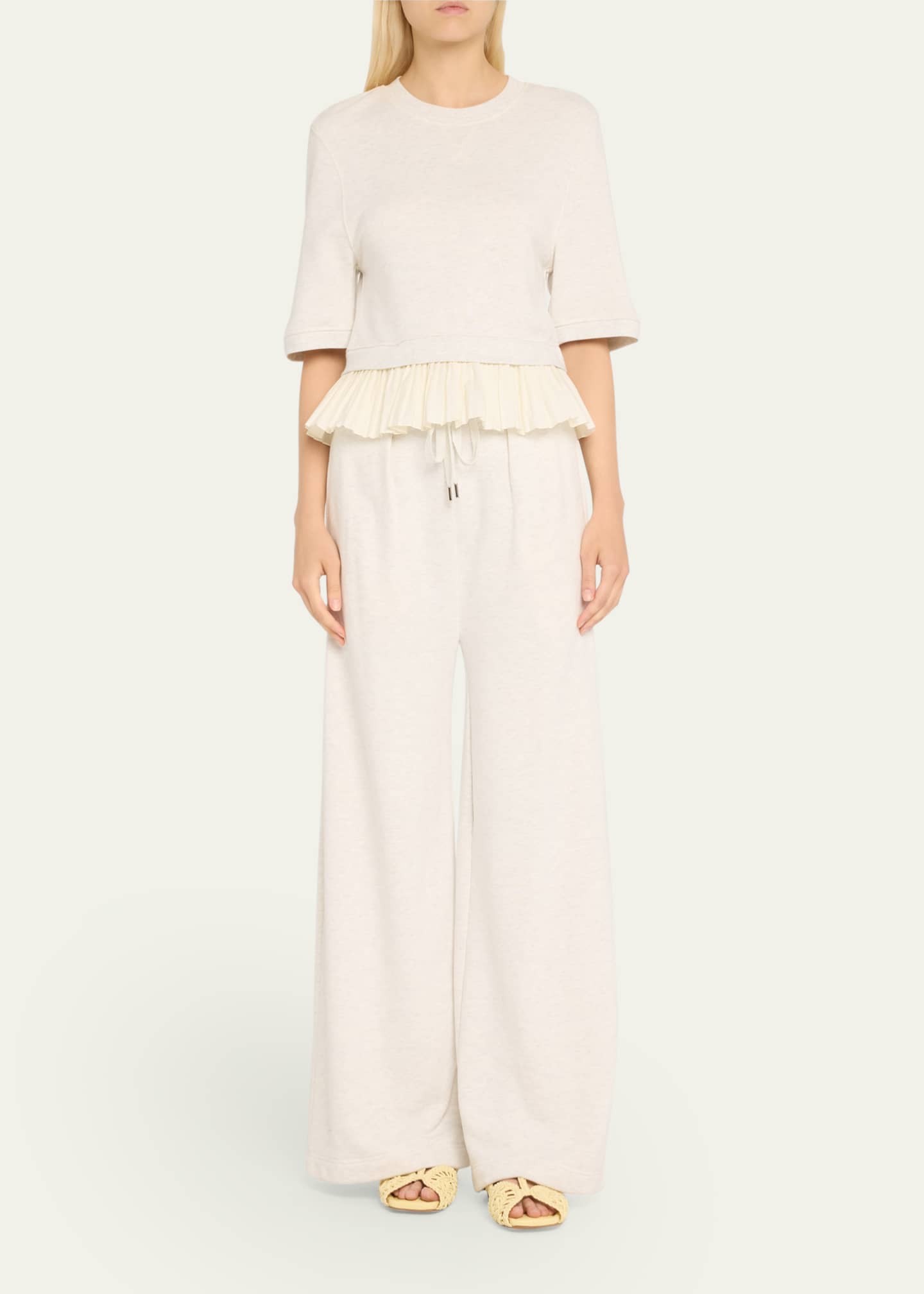 Ulla Johnson Harper Knit Peplum Top Image 2 of 5