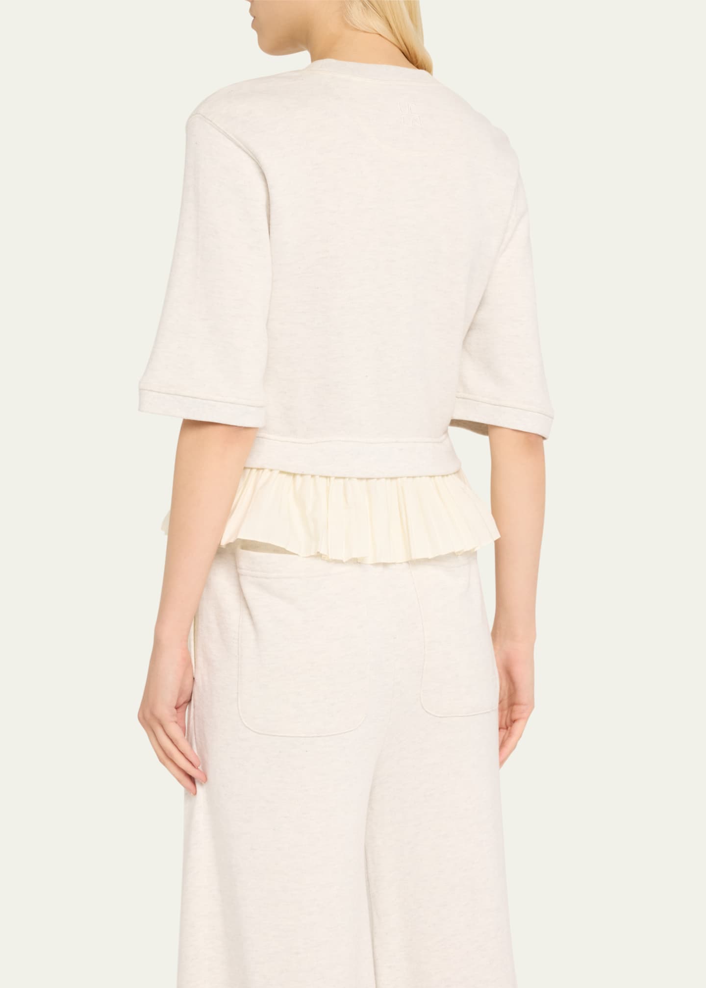 Ulla Johnson Harper Knit Peplum Top Image 3 of 5