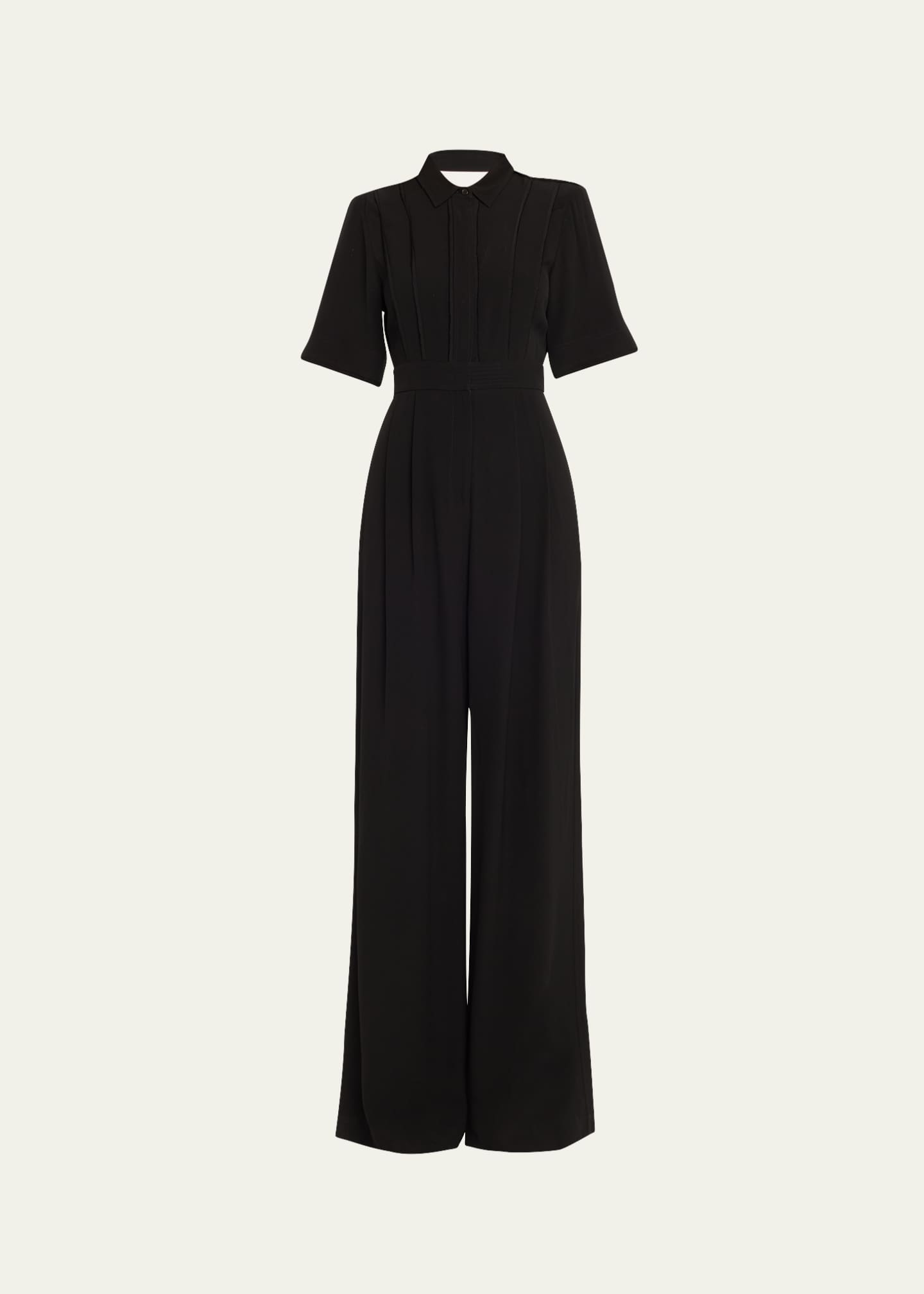 Ulla Johnson Deia Open Back Wide-Leg Jumpsuit Image 1 of 5