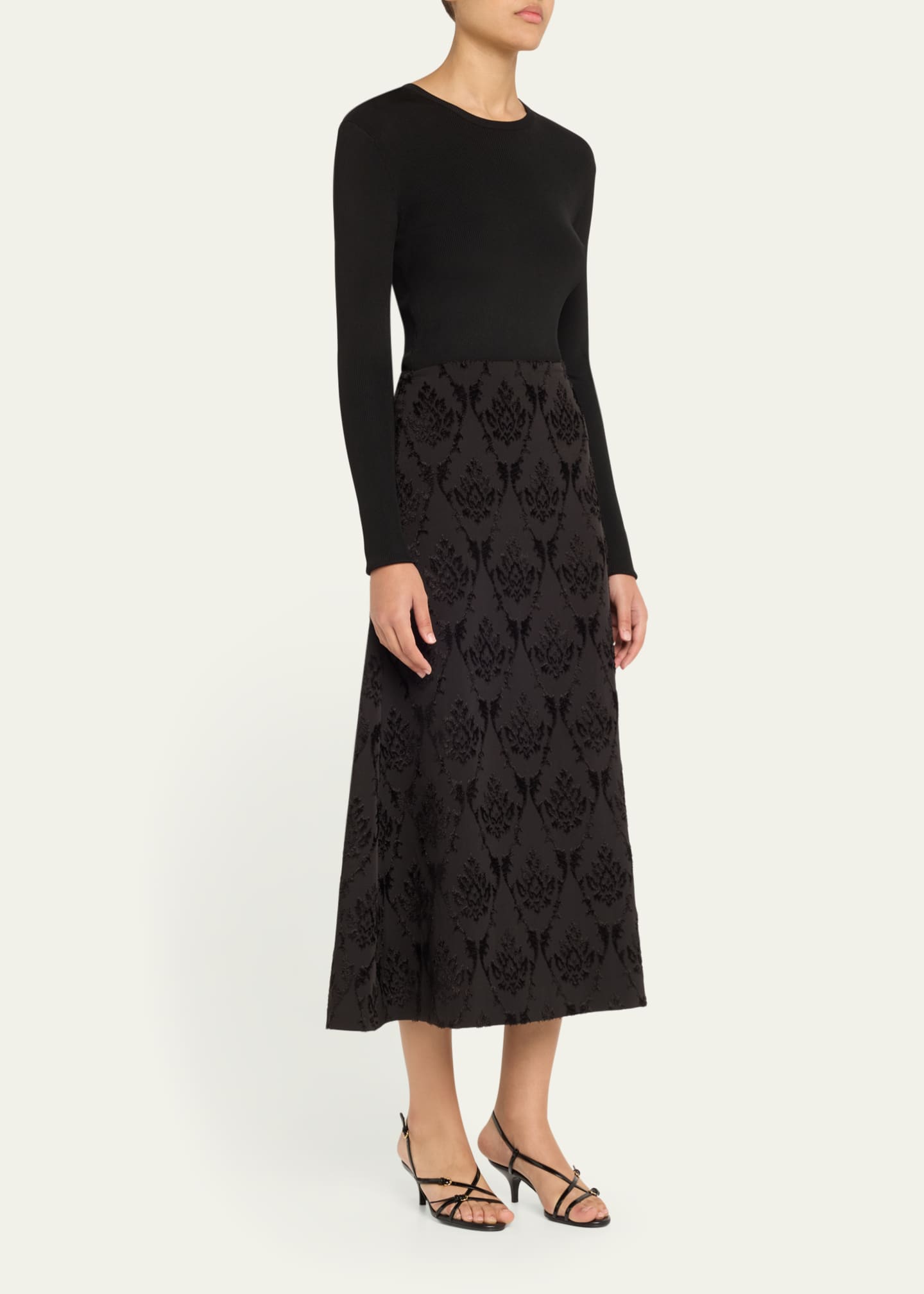Ulla Johnson Adita Long-Sleeve Maxi Dress Image 4 of 5