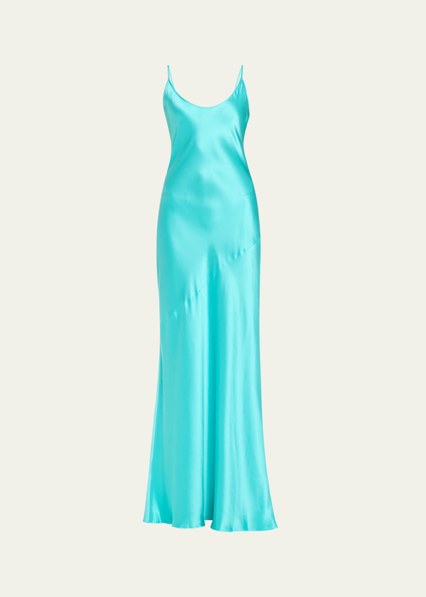 L'Agence Charmaine U-Neck Silk Gown Image 1 of 5
