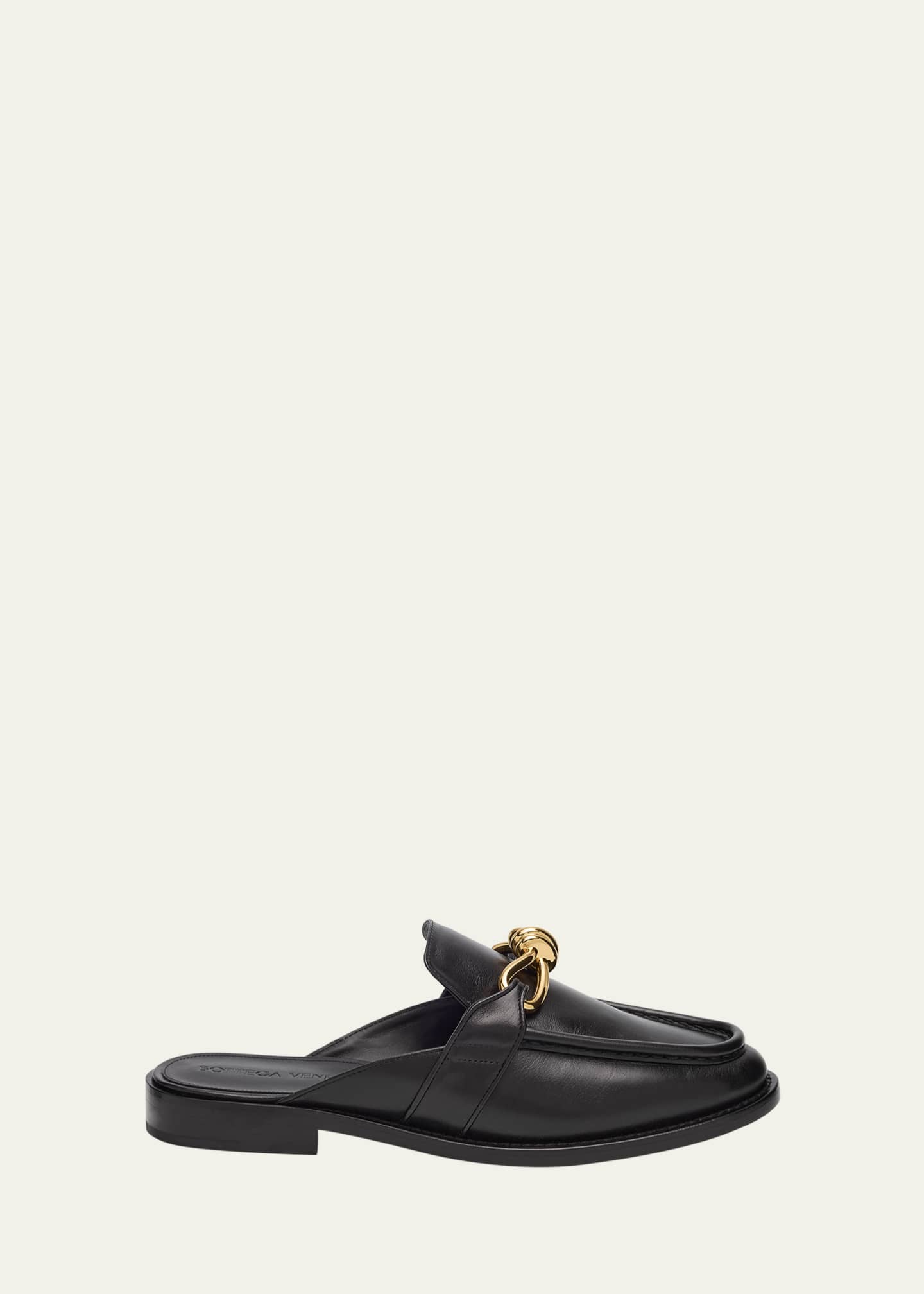 Bottega Veneta Astaire Knot Leather Loafer Mules Image 1 of 6